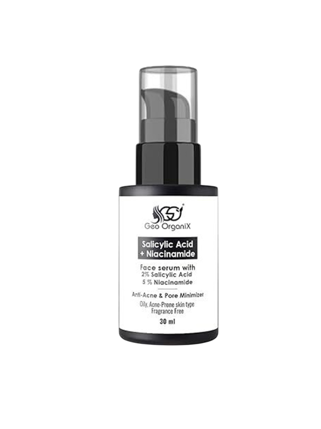Geo OrganiX Anti Acne & Pore Minimizing Face Serum With Niacinamide - 30 ml