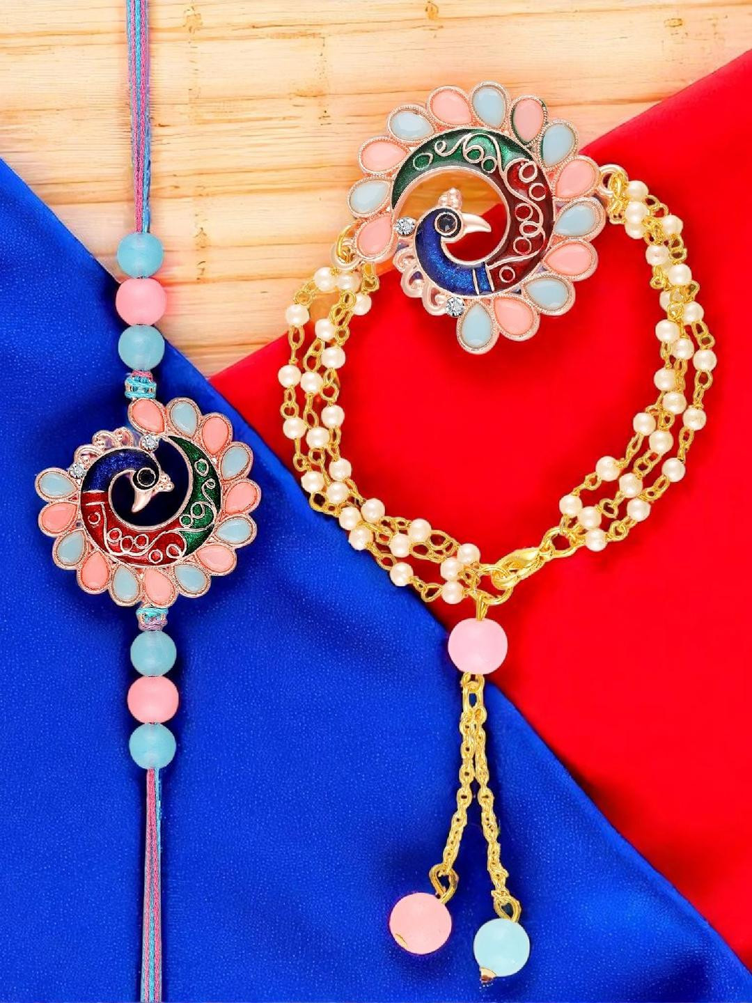 Mahi Unisex Multi Bhaiya Bhabhi Rakhi