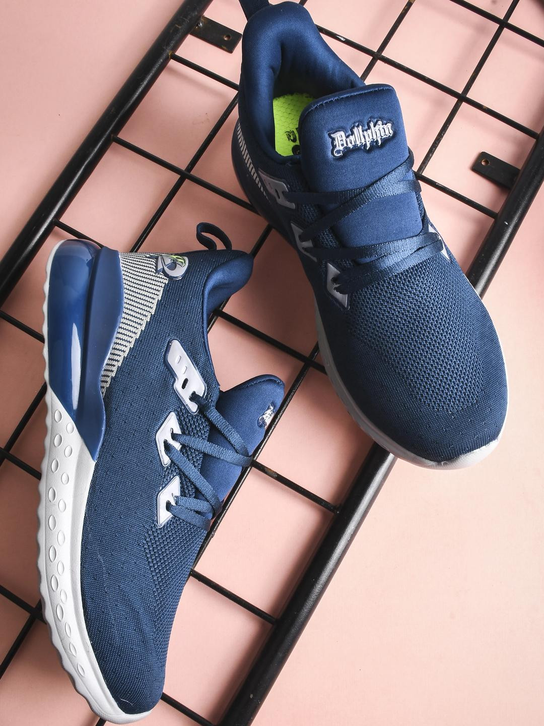 Dollphin Blue Running Marking Sports Shoes