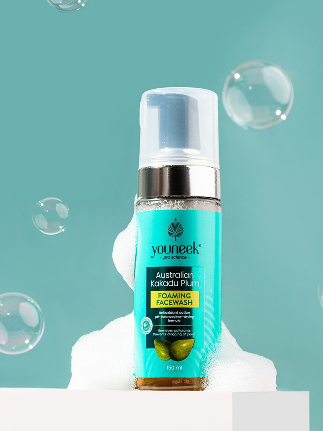 YOUNEEK Pro Science Australian Kakadu Plum Foaming Face Wash - 150 ml