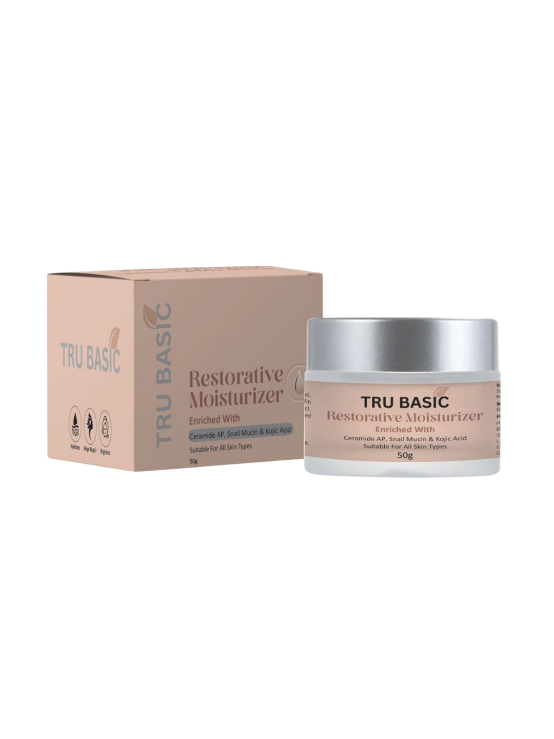 Tru Basic Restorative Moisturizer With Kojic Acid - 50 g