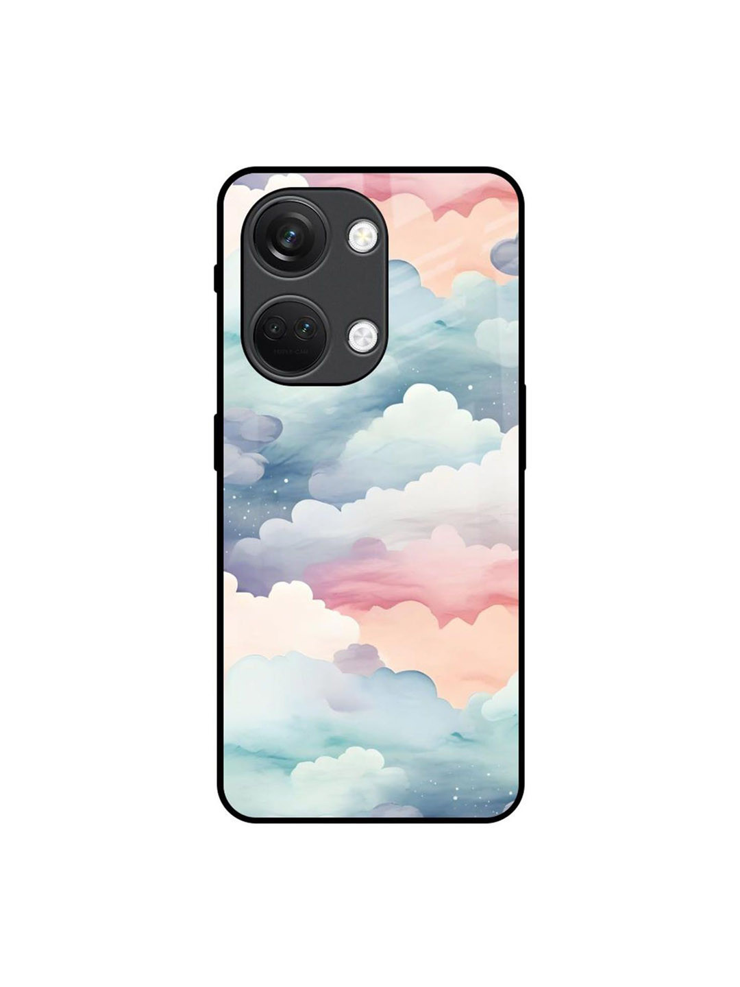 QRIOH Starry Cloud Printed OnePlus Nord 3 5G Silicone Back Case