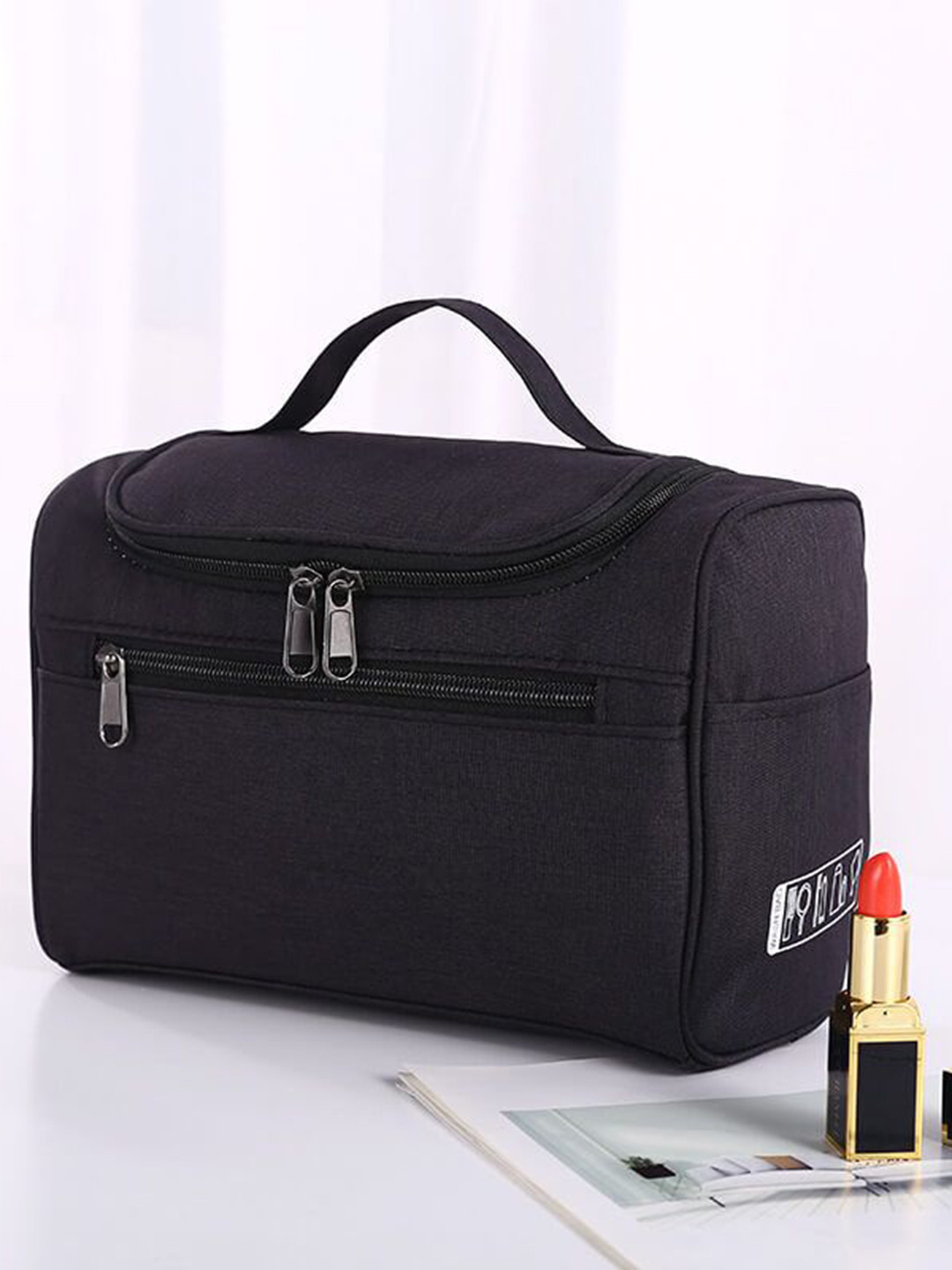 Awestuffs Black Wardrobe Makeup Organiser