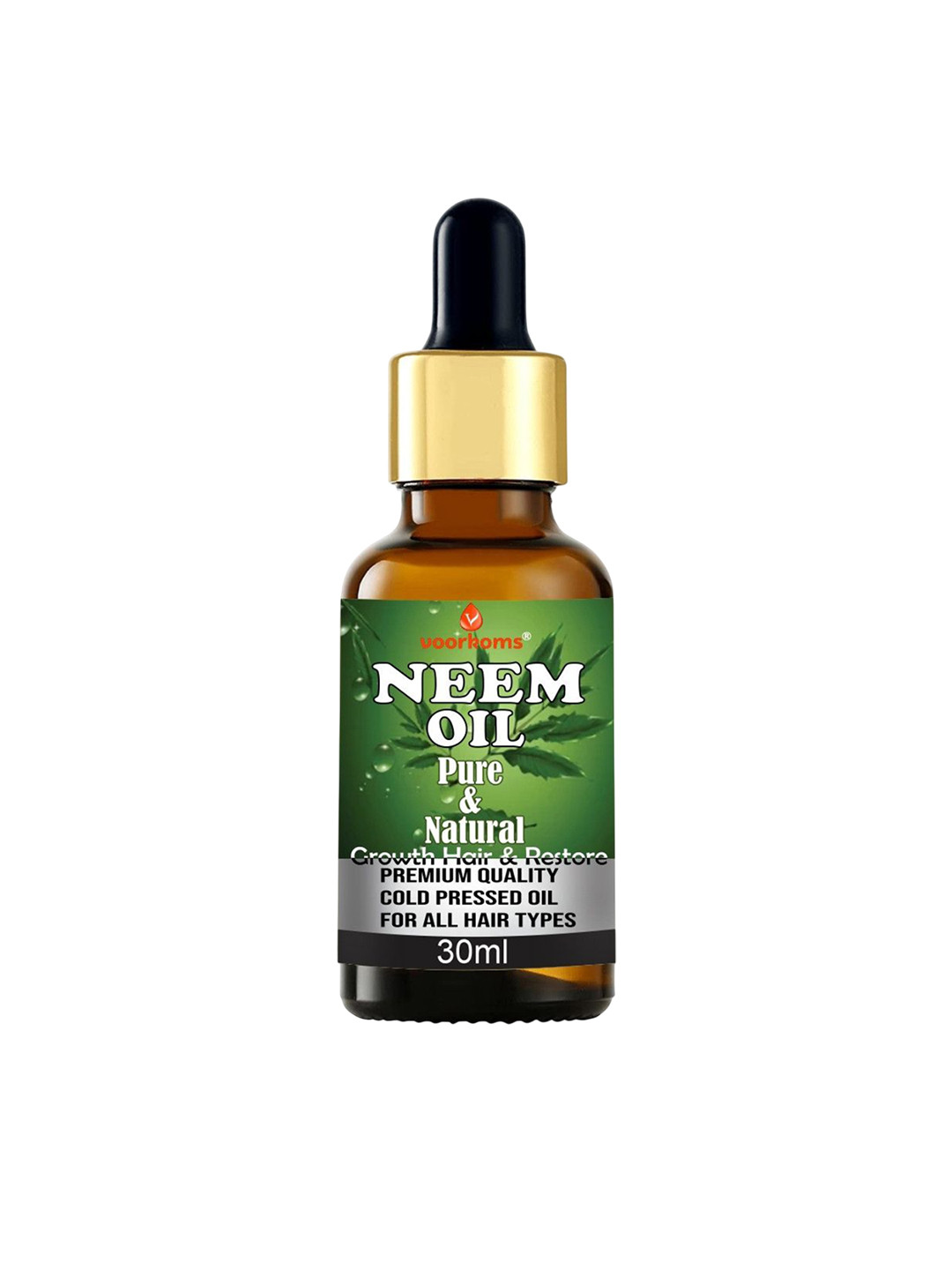 VOORKOMS Pure & Natural Neem Oil - 30 ml