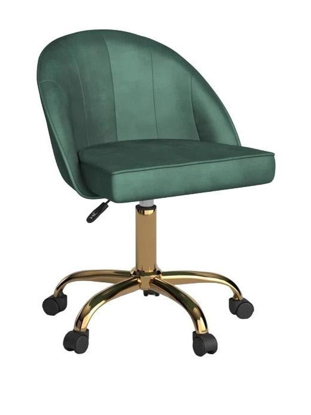 Doe Buck Velvet Finish Adjustable Office Chair