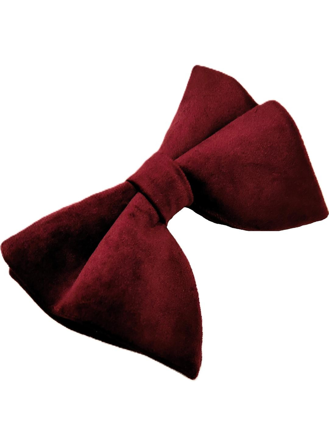 Velvet Oversized Bow Tie