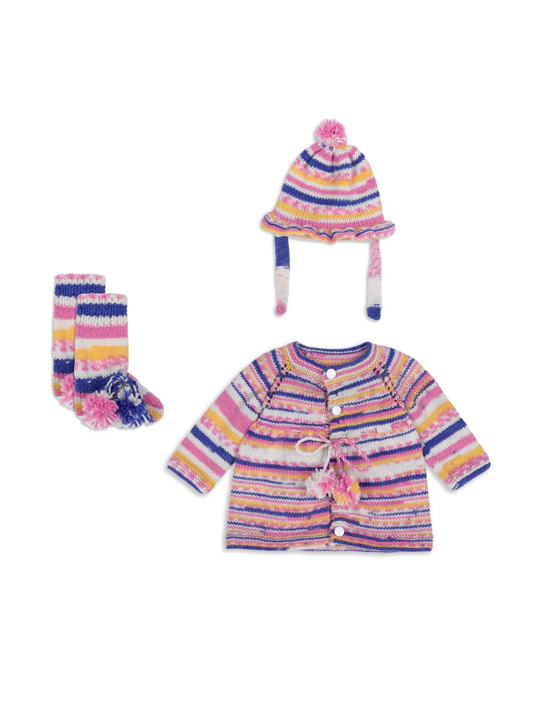 sahil collection Multi Wool Jumper Dress