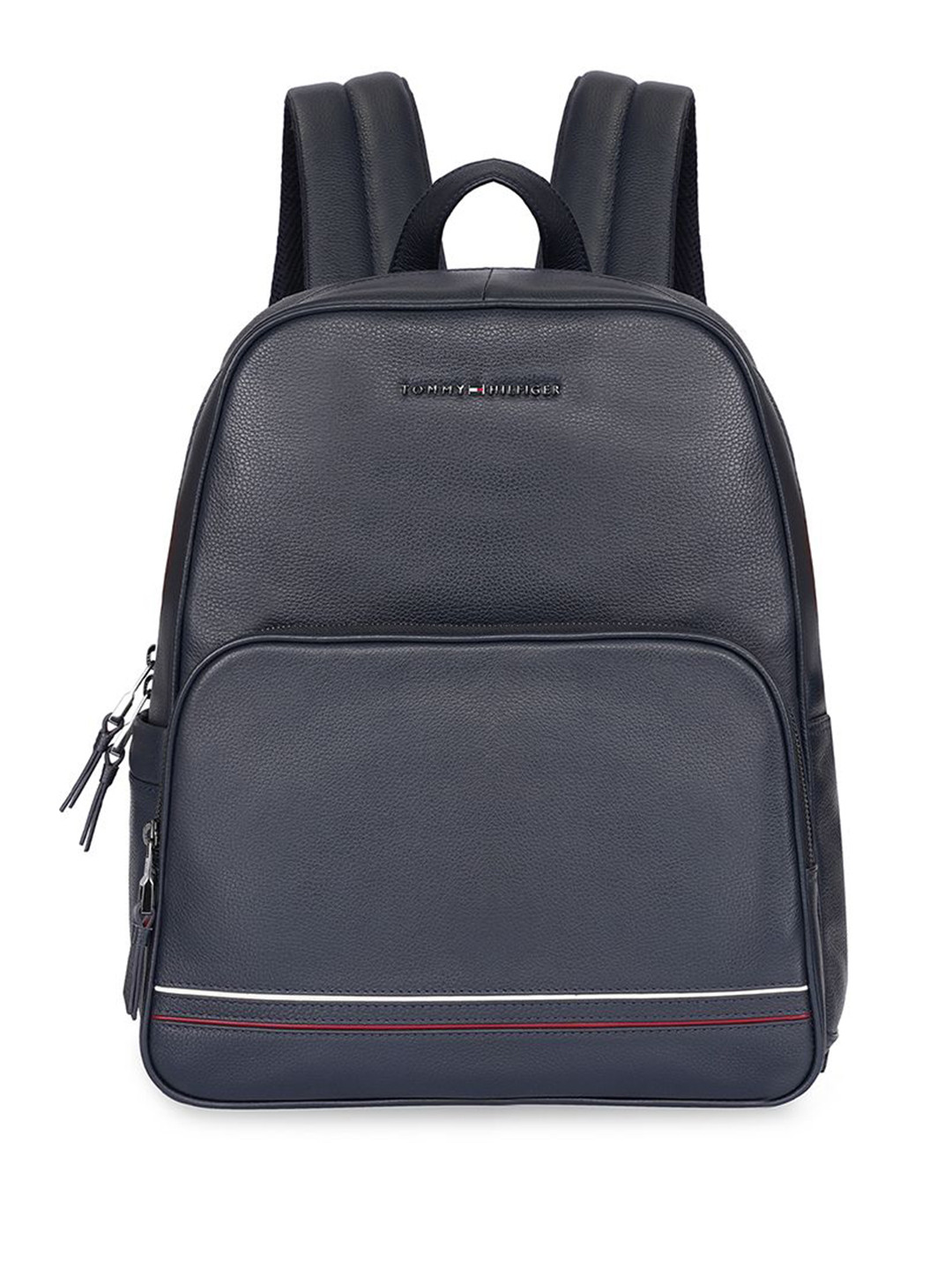 Tommy Hilfiger Unisex Petersburg Pebbled Leather Backpack