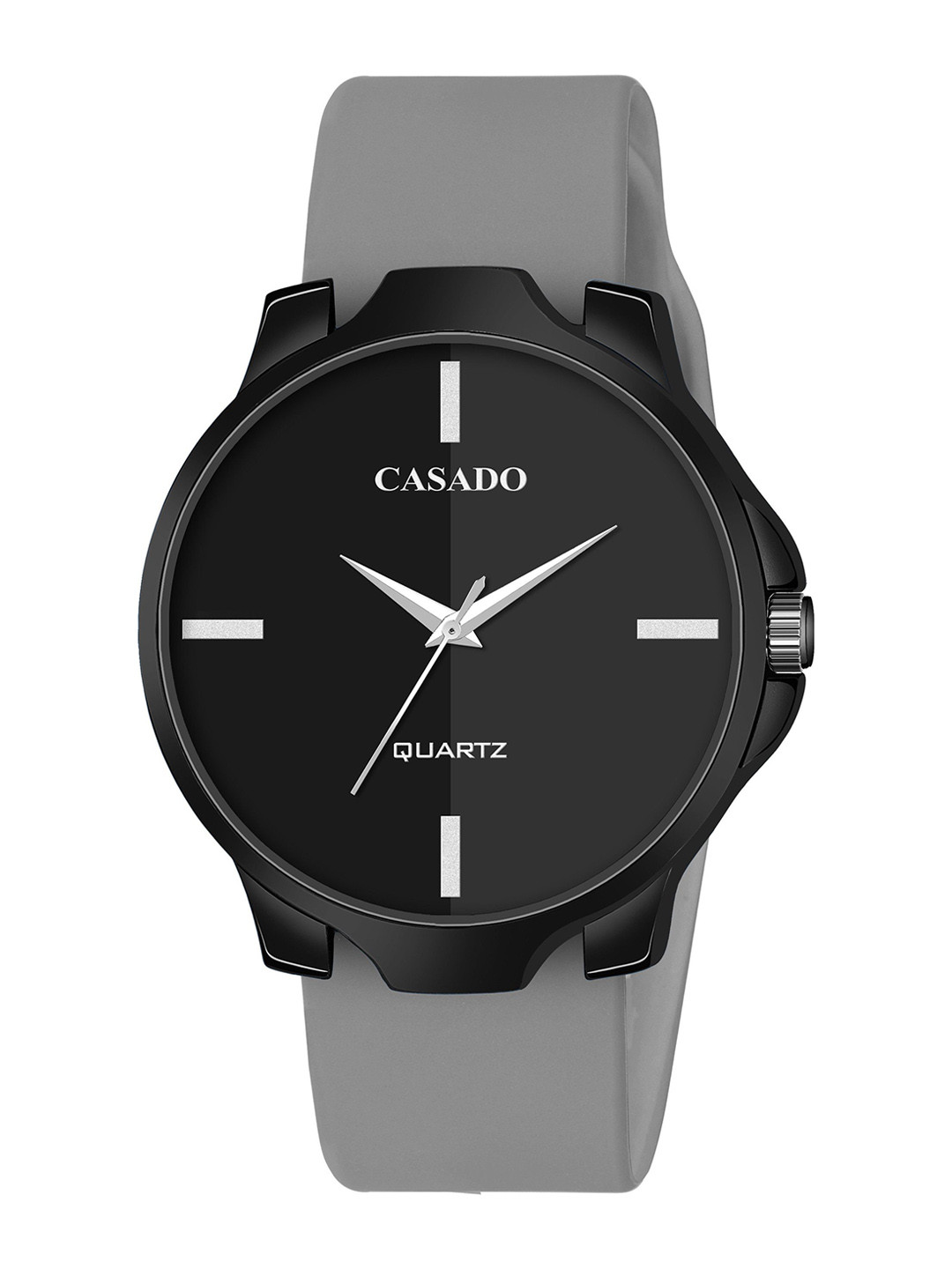 CASADO Men Dial & Straps Analogue Watch CD-639-BLACK-GREY