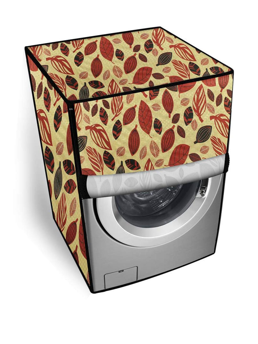 The Furnishing Tree Yellow Front Load Washing Machine Cover Compatible for Godrej 7 Kg