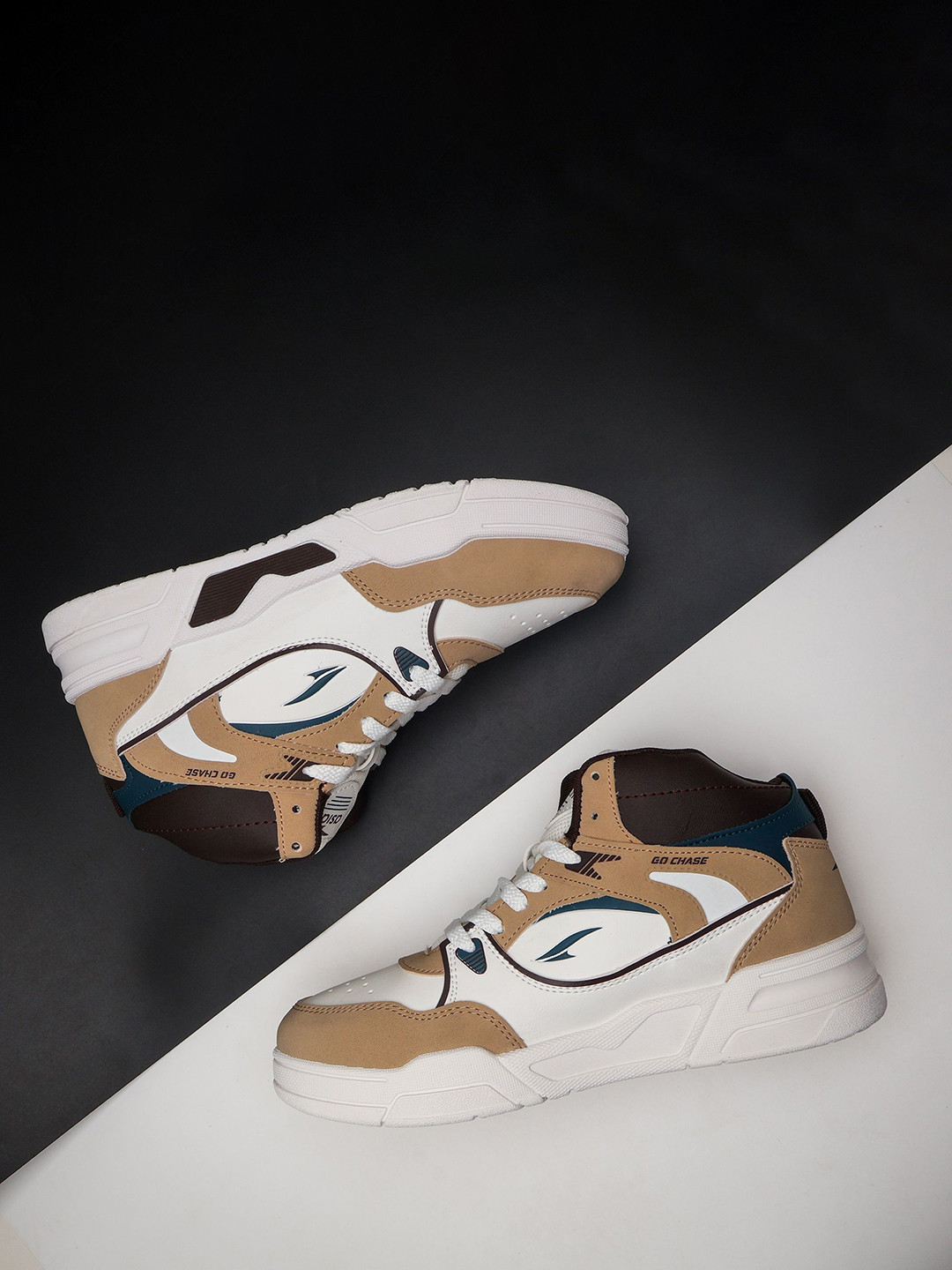 ASIAN Tango Men Colourblocked Lace-Ups Sneakers