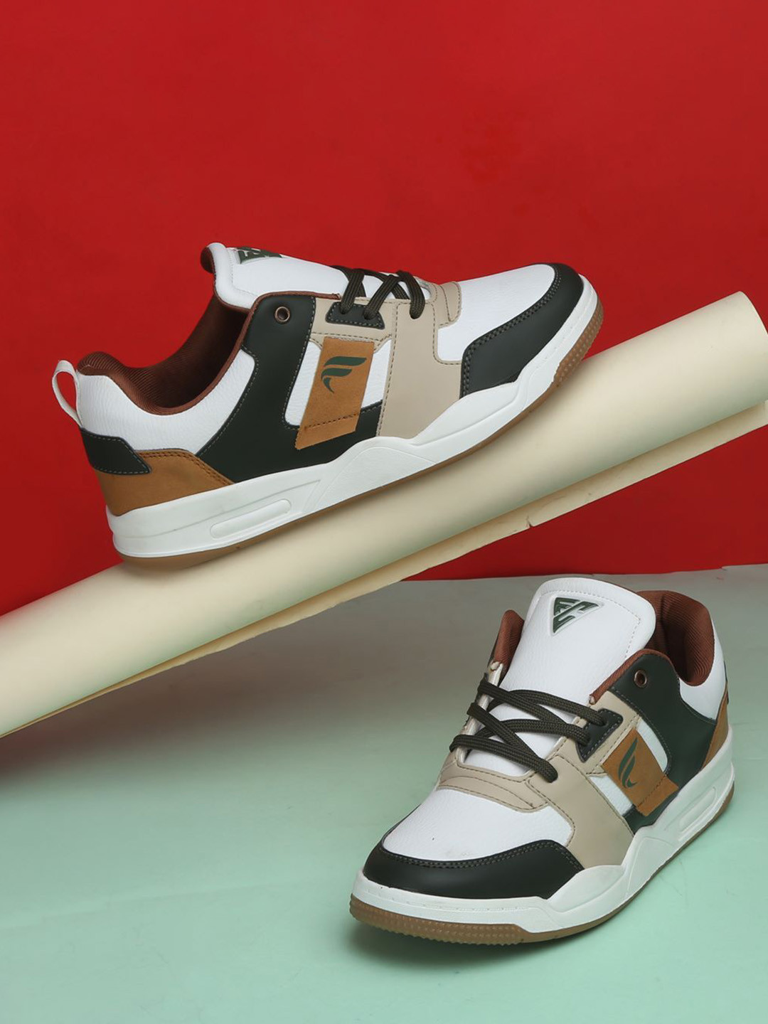 Field Care ALPHA Men Colourblocked Lace-Ups Anti-Skid Sneakers