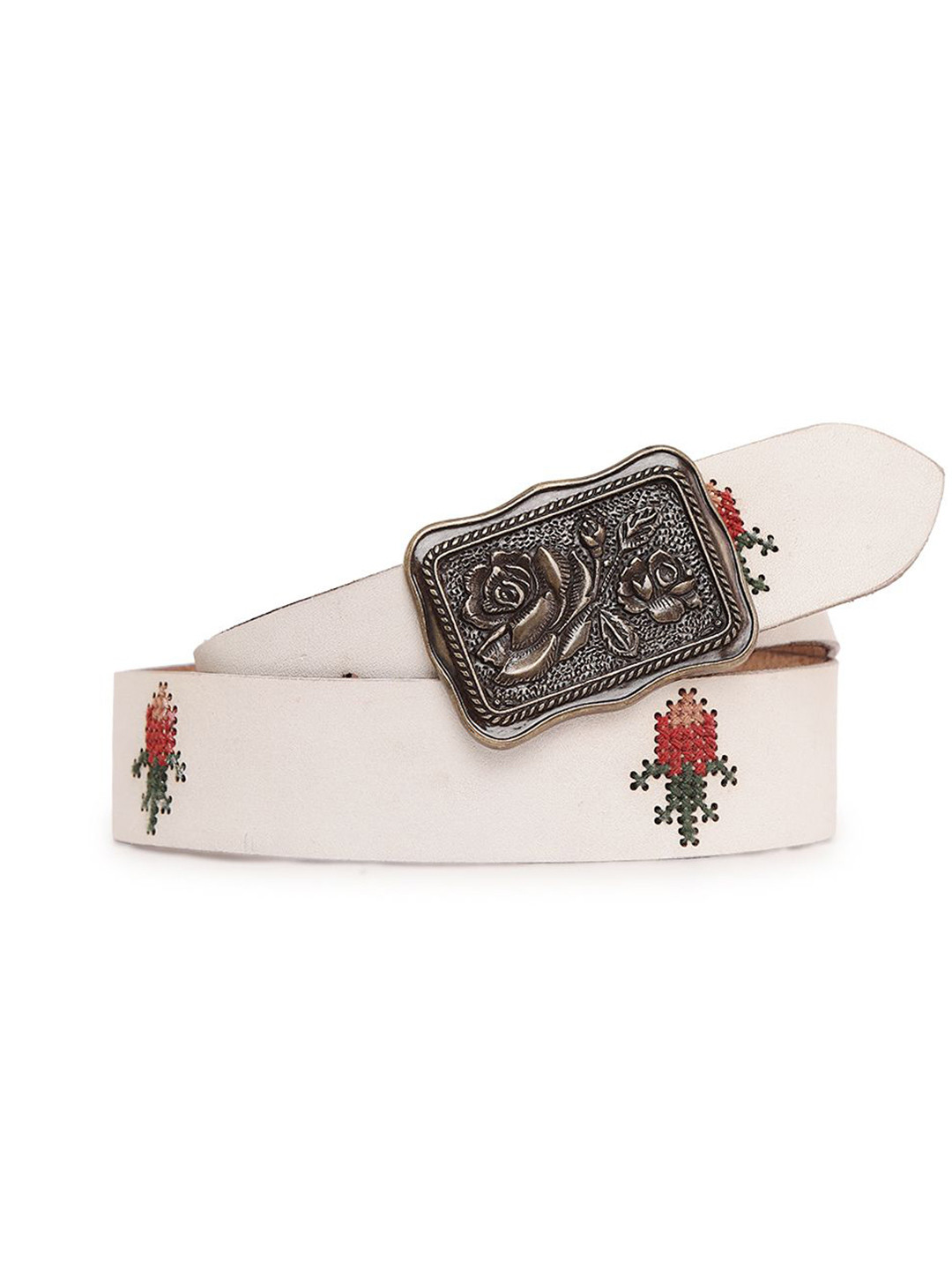 ART N VINTAGE Women Scarlet Passion Leather Belt