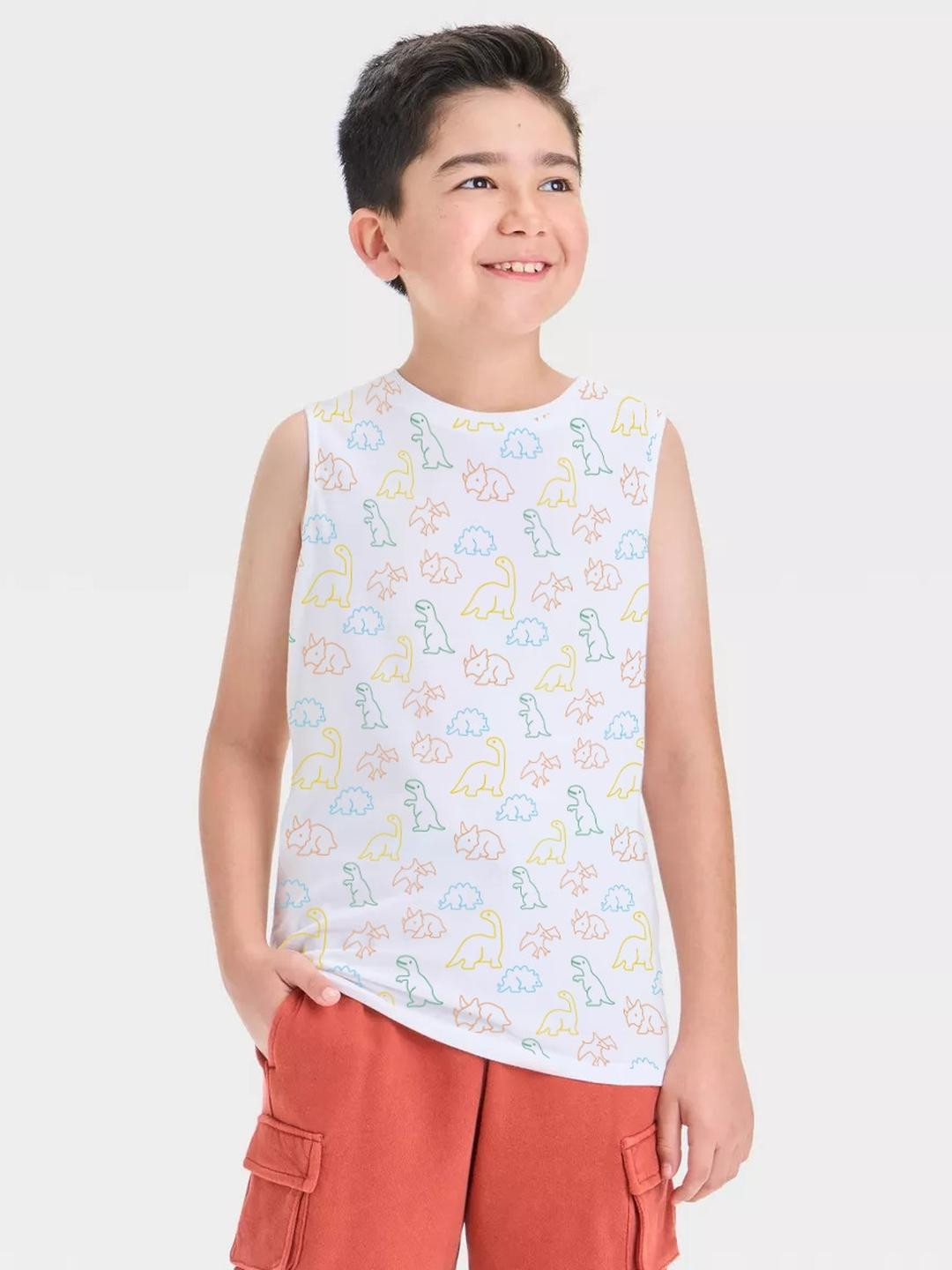 BOUNCY BEARS Boys Cotton Tshirts