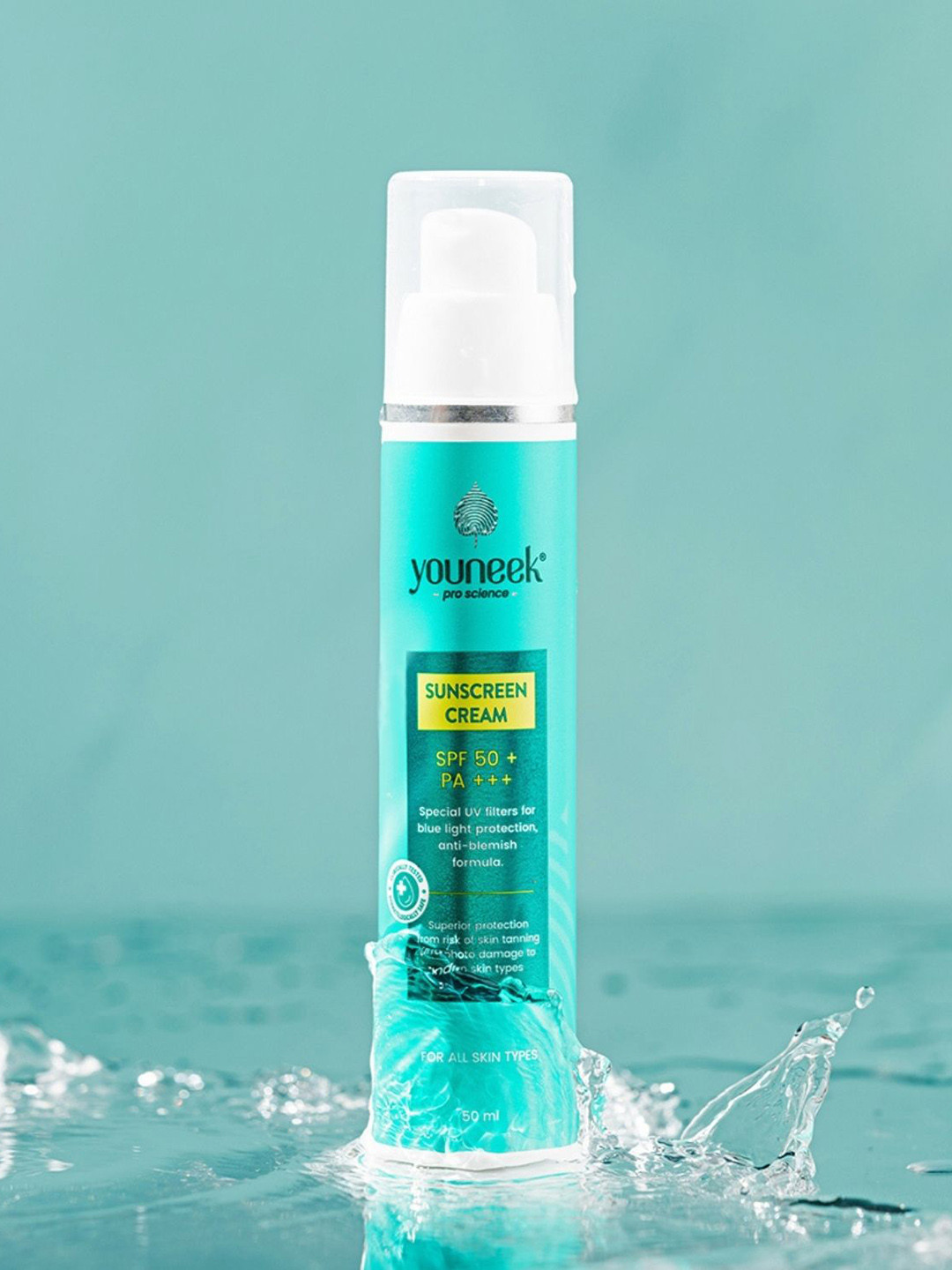 YOUNEEK Pro Science SPF 50+ PA+++ Sunscreen For Anti Aging - 50 ml