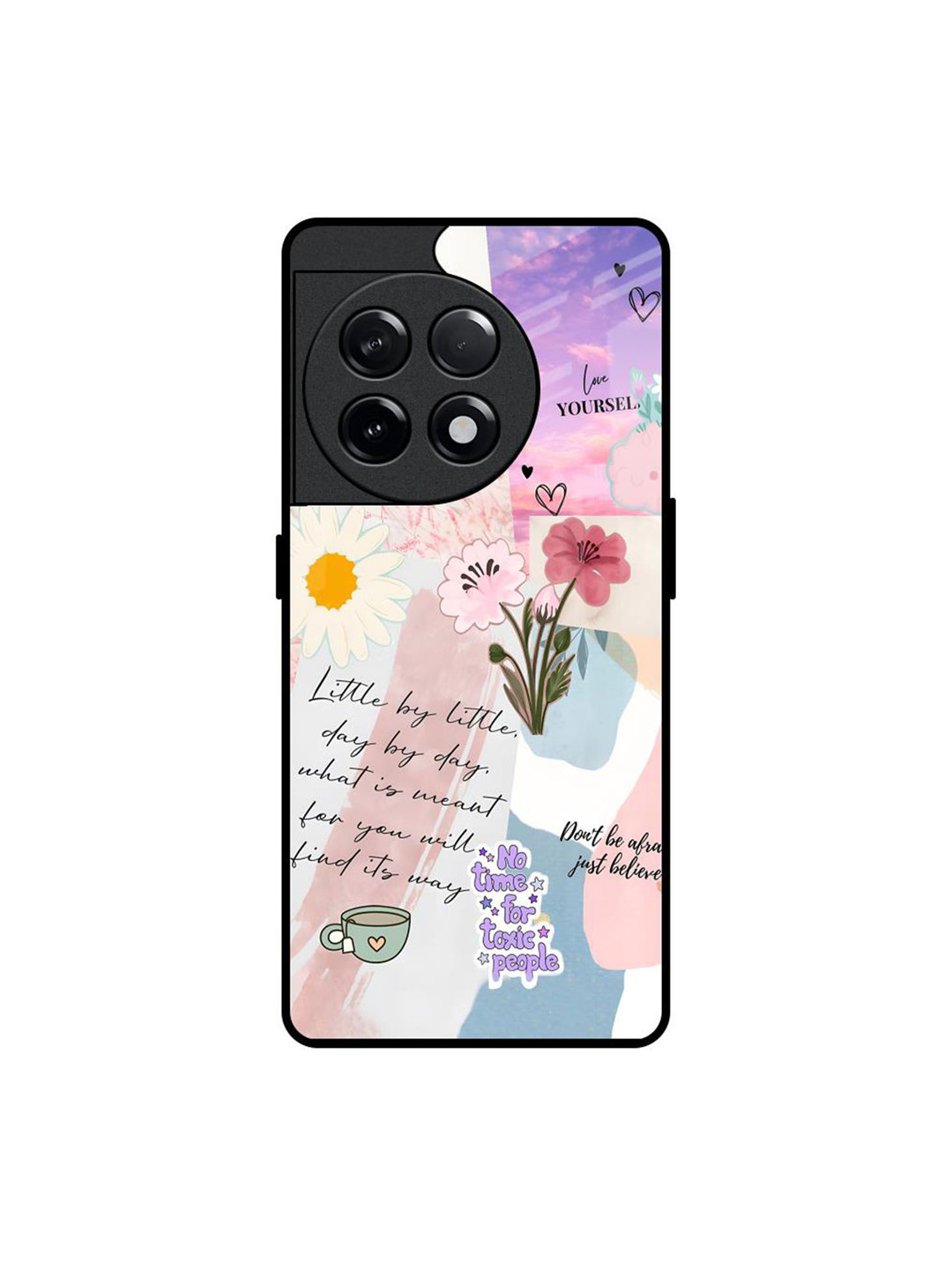 QRIOH Positive Horizons Printed OnePlus 11R 5G Silicone Back Case