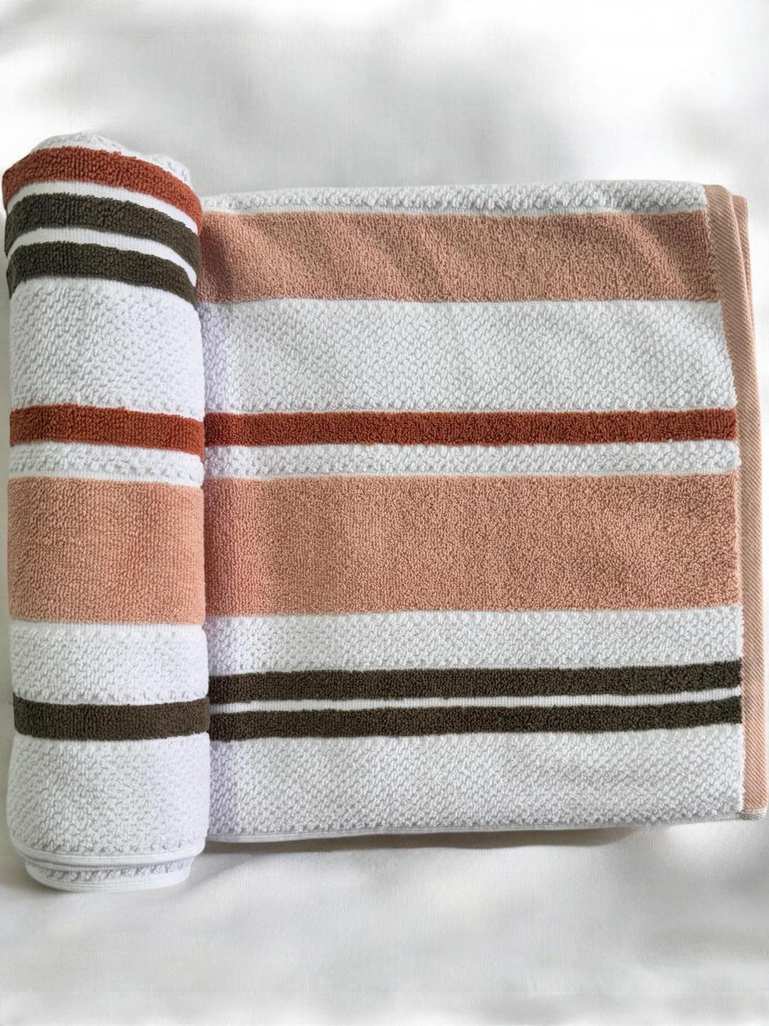 Wee Hours Striped Super Premium Bath Towel
