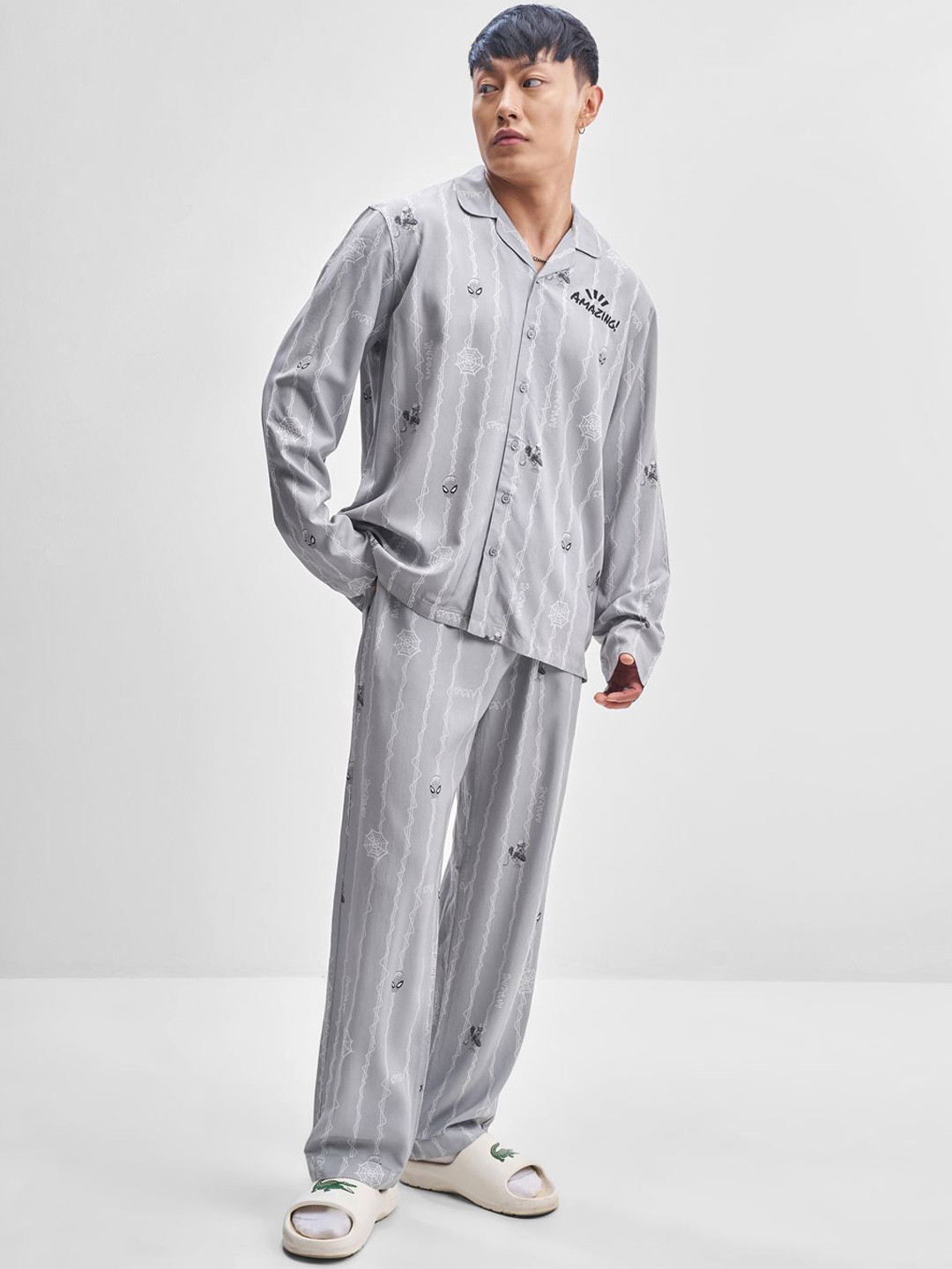 HIGHLANDER Printed Shirt With Trouser Co-Ords