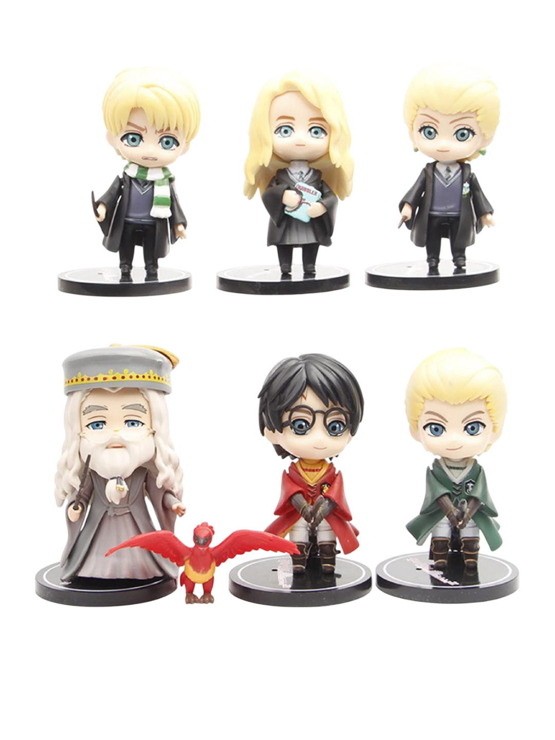 AUGEN Set Of 6 Harry Potter Action Figures Limited Edition for Car