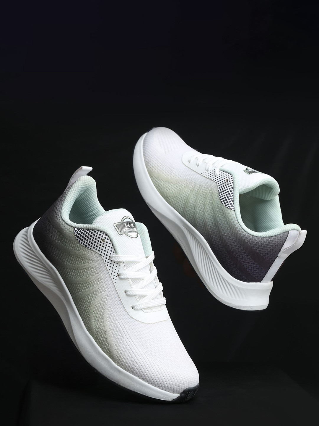 Field Care Men Textile Lightweight Round Toe Lace-Ups Sneakers