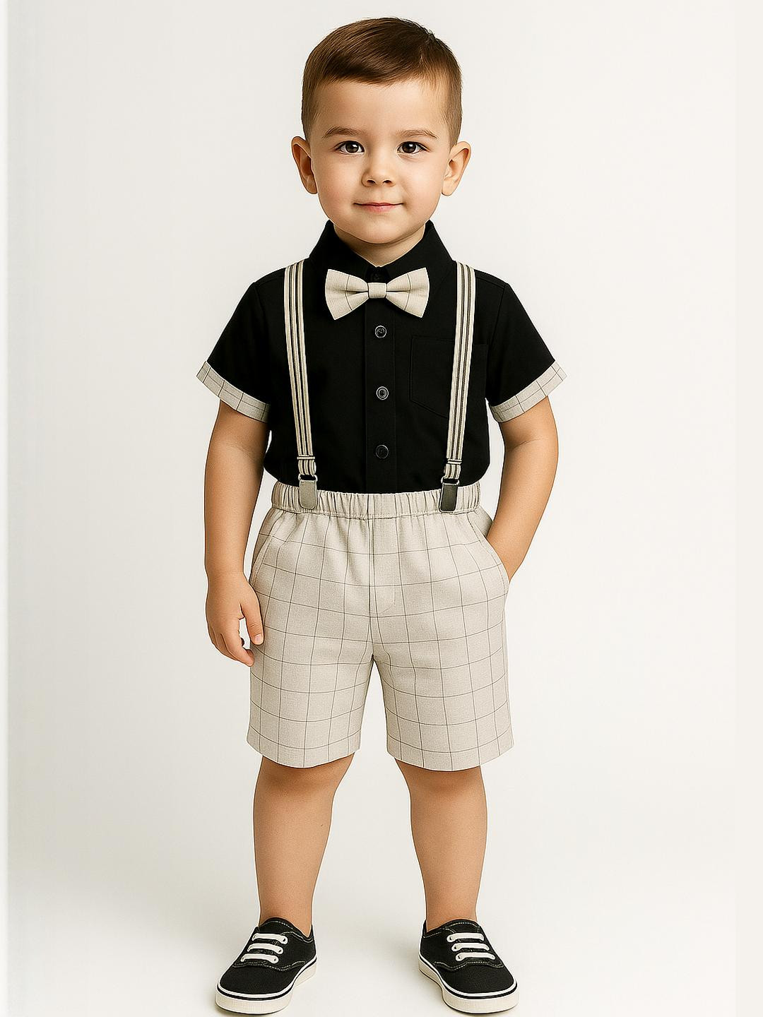FABIZZA Kids  Grey Clothing Set
