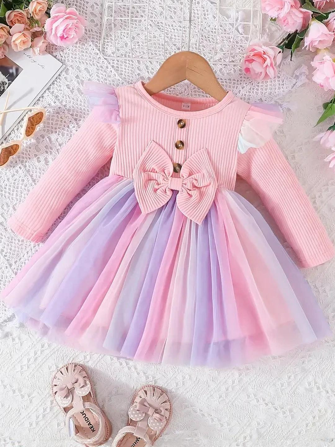 KSALIYA Pink BLENDED  Dresses