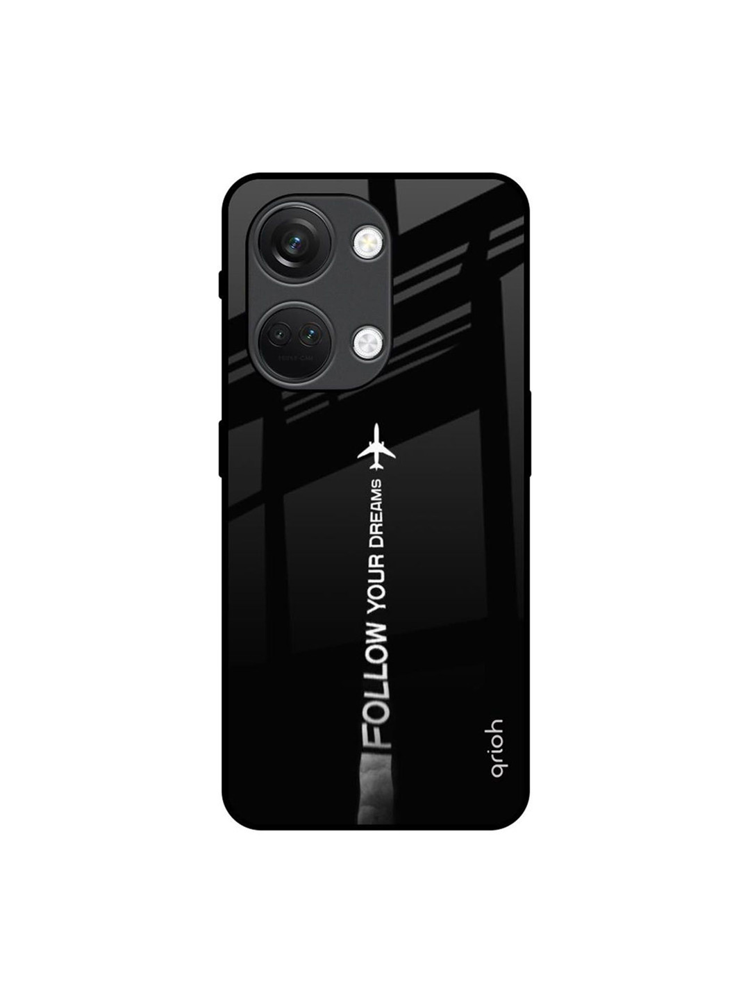 QRIOH Follow Your Dreams Printed Sleek & Lightweight Silicone OnePlus Nord 3 5G Back Case