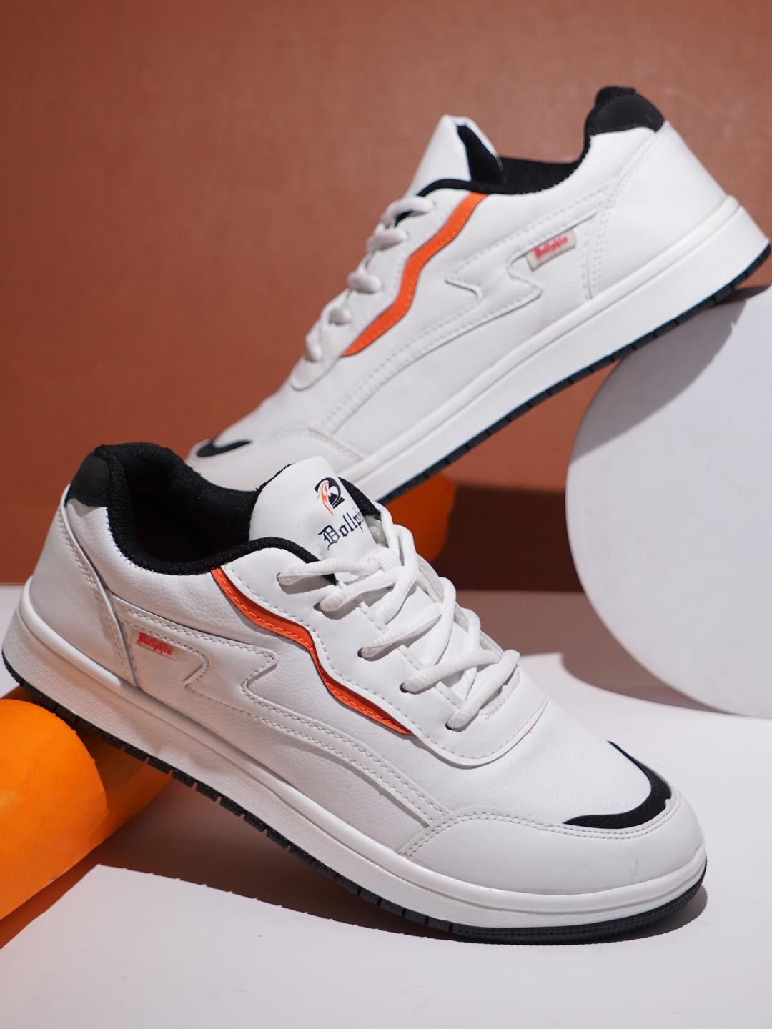 Dollphin White Running Marking Sports Shoes