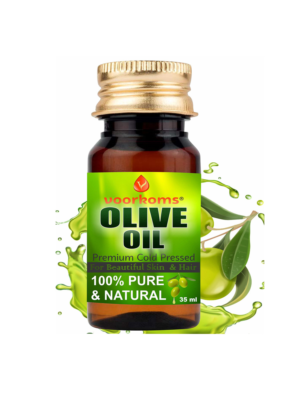 VOORKOMS Olive Essential Oil For Skin & Hair - 35 ml