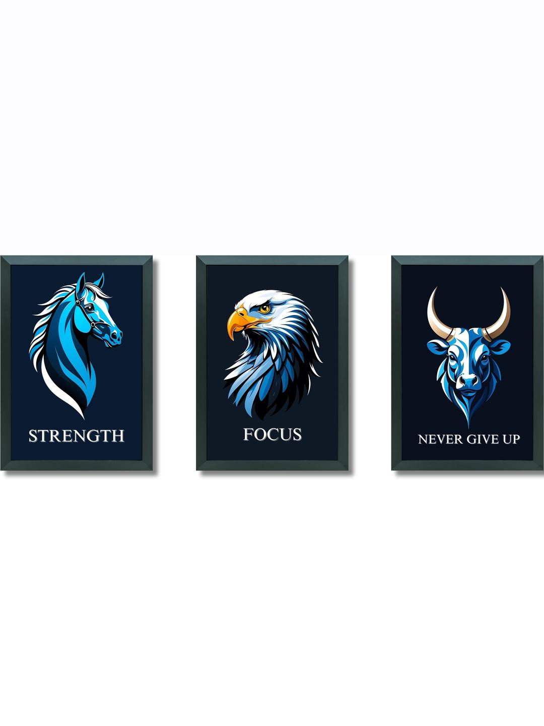 Aisha Decorz Pack of 3 Wall Painting