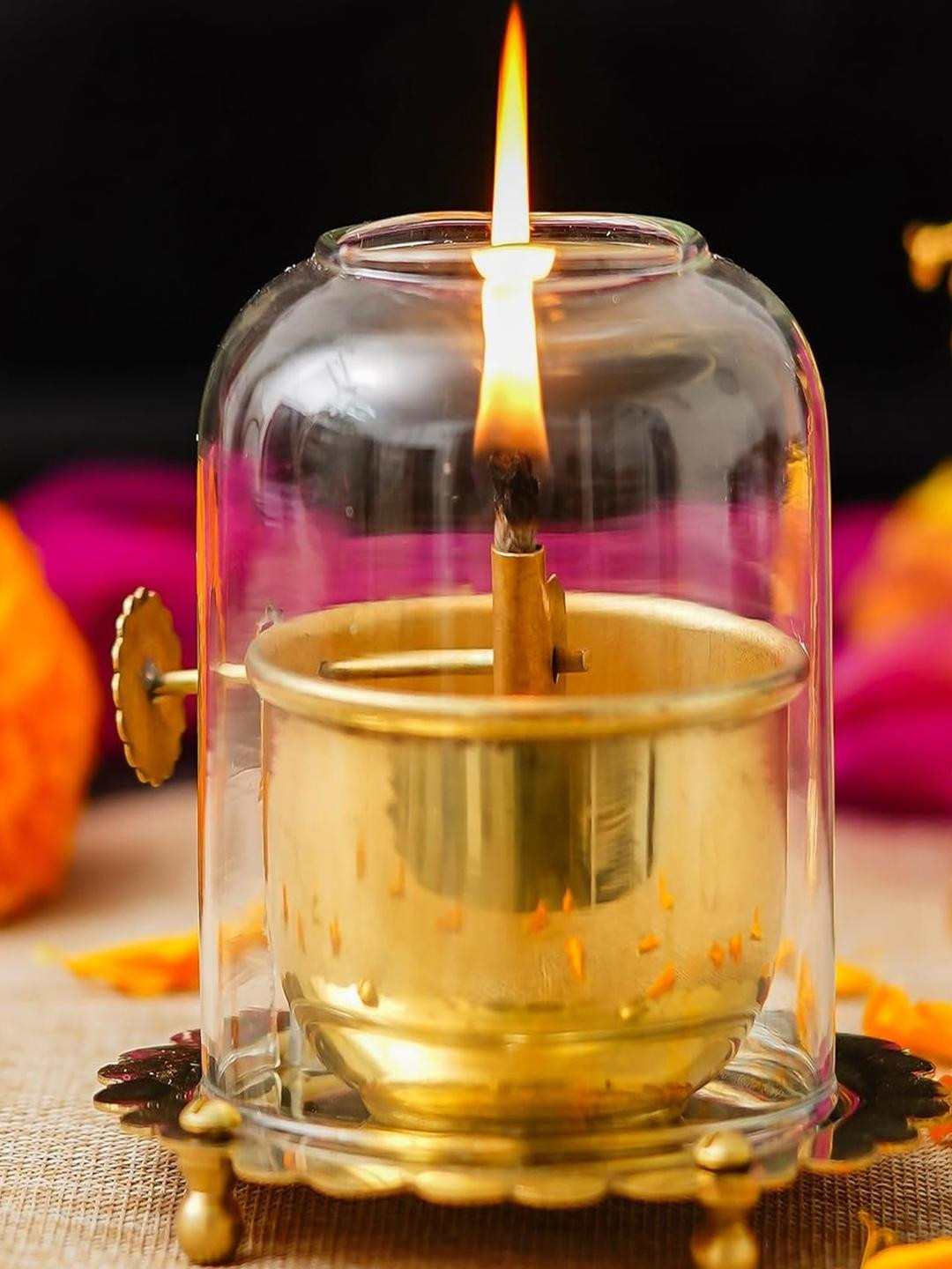 Effigy onlinehub Gold-Toned Diyas