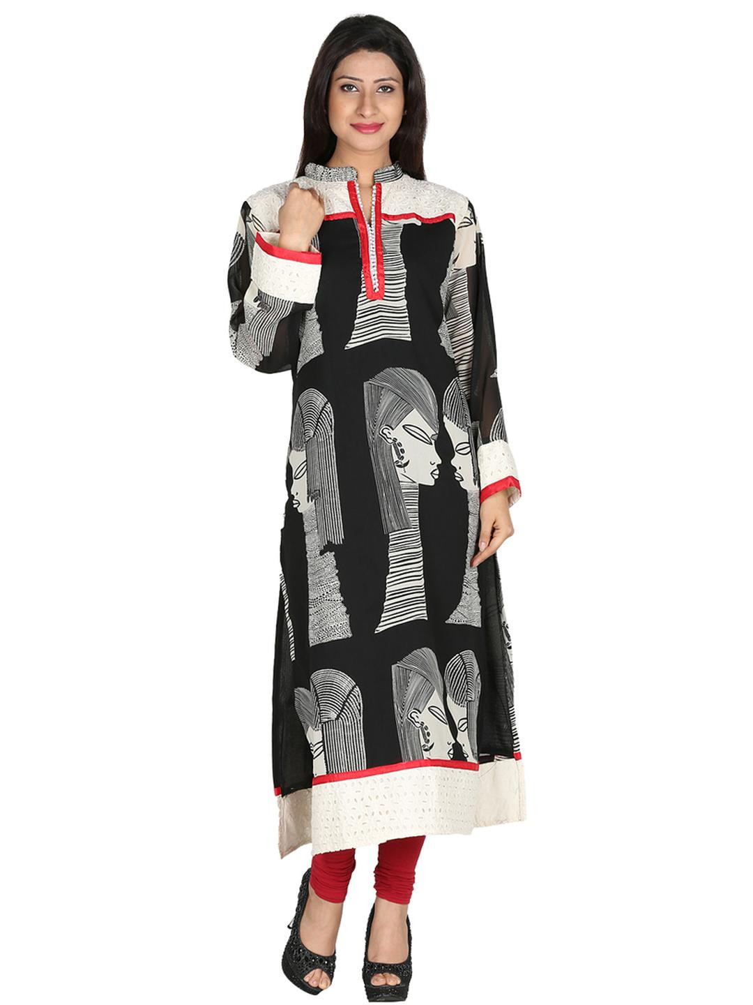 Inara Robes Women Georgette Kurtas