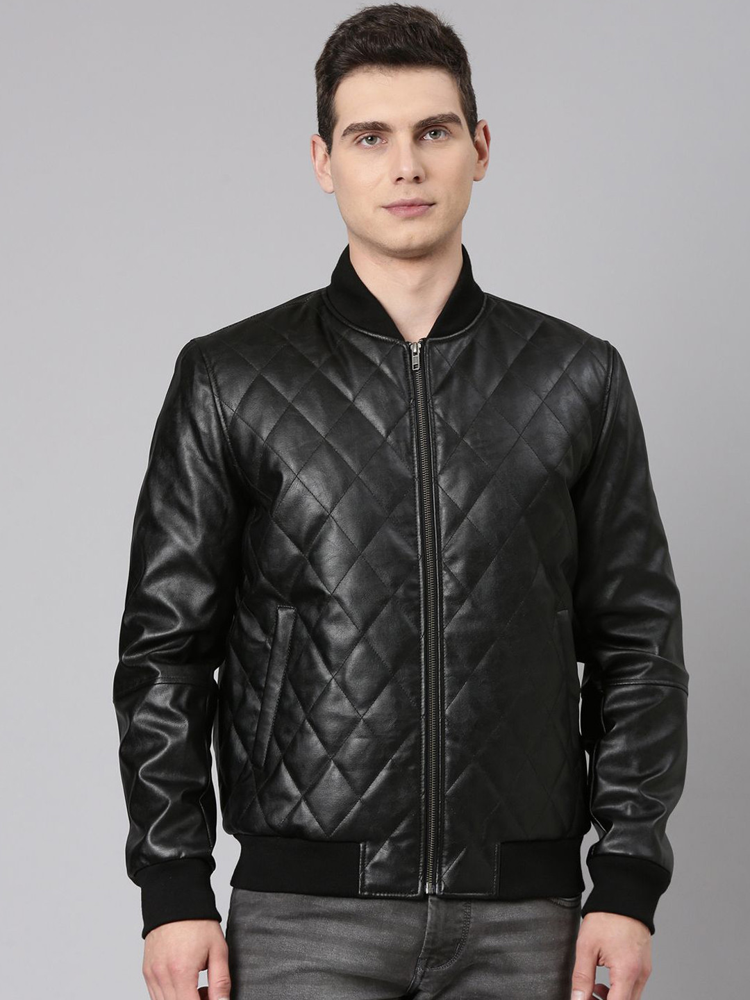 MONOCHROME Self Design Water Resistant Puffer Jacket