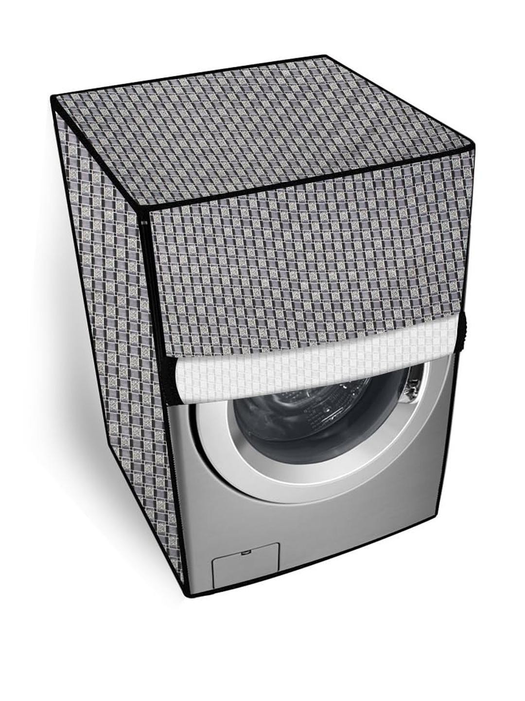 The Furnishing Tree Waterproof and Dustproof Washing Machine Cover Fully-Automatic Front Loading Co