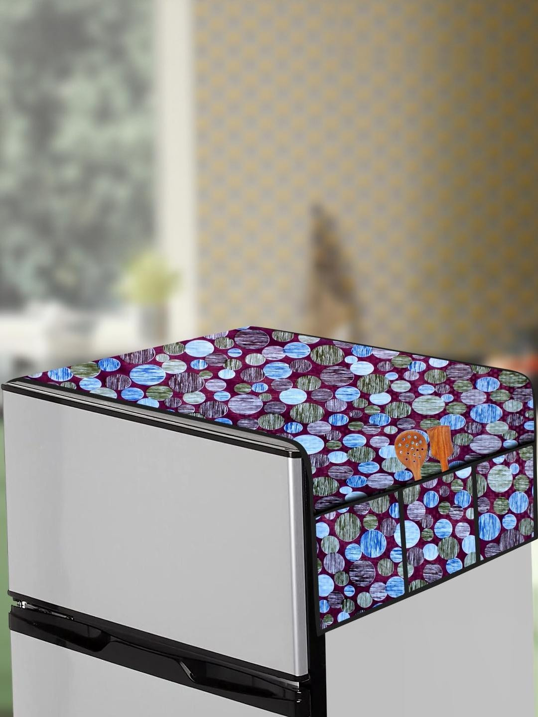 The Furnishing Tree Fridge Top Cover Compatible for Samsung RR20C1724CU/HL 183 LTR