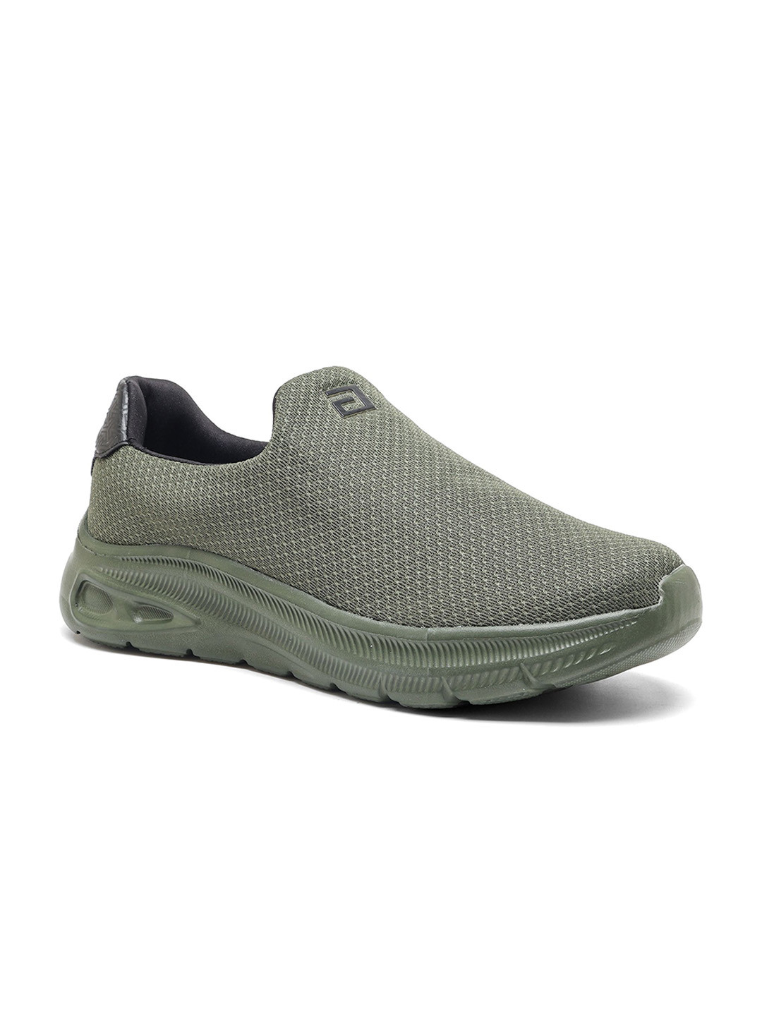 ASIAN Men Woven Design Round Toe Slip-On Sneakers