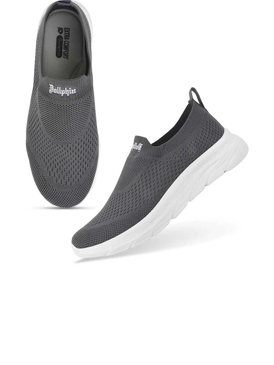 Dollphin Grey Running Marking Sports Shoes