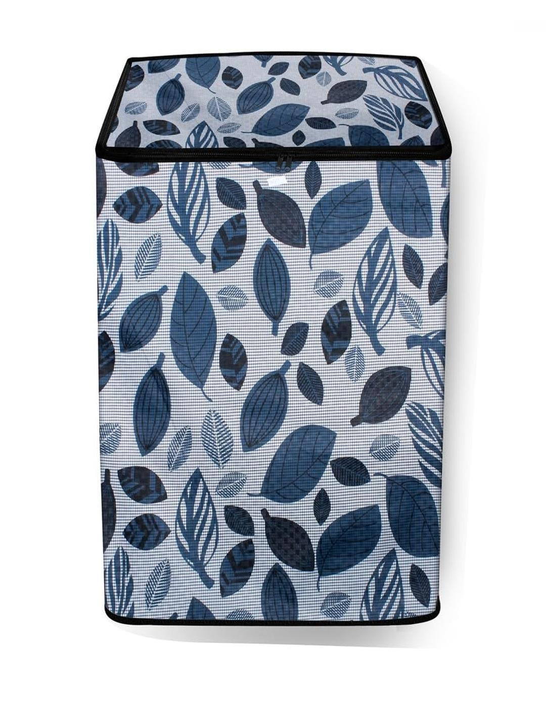 The Furnishing Tree Plastic Leaf Print Washing Machine Cover