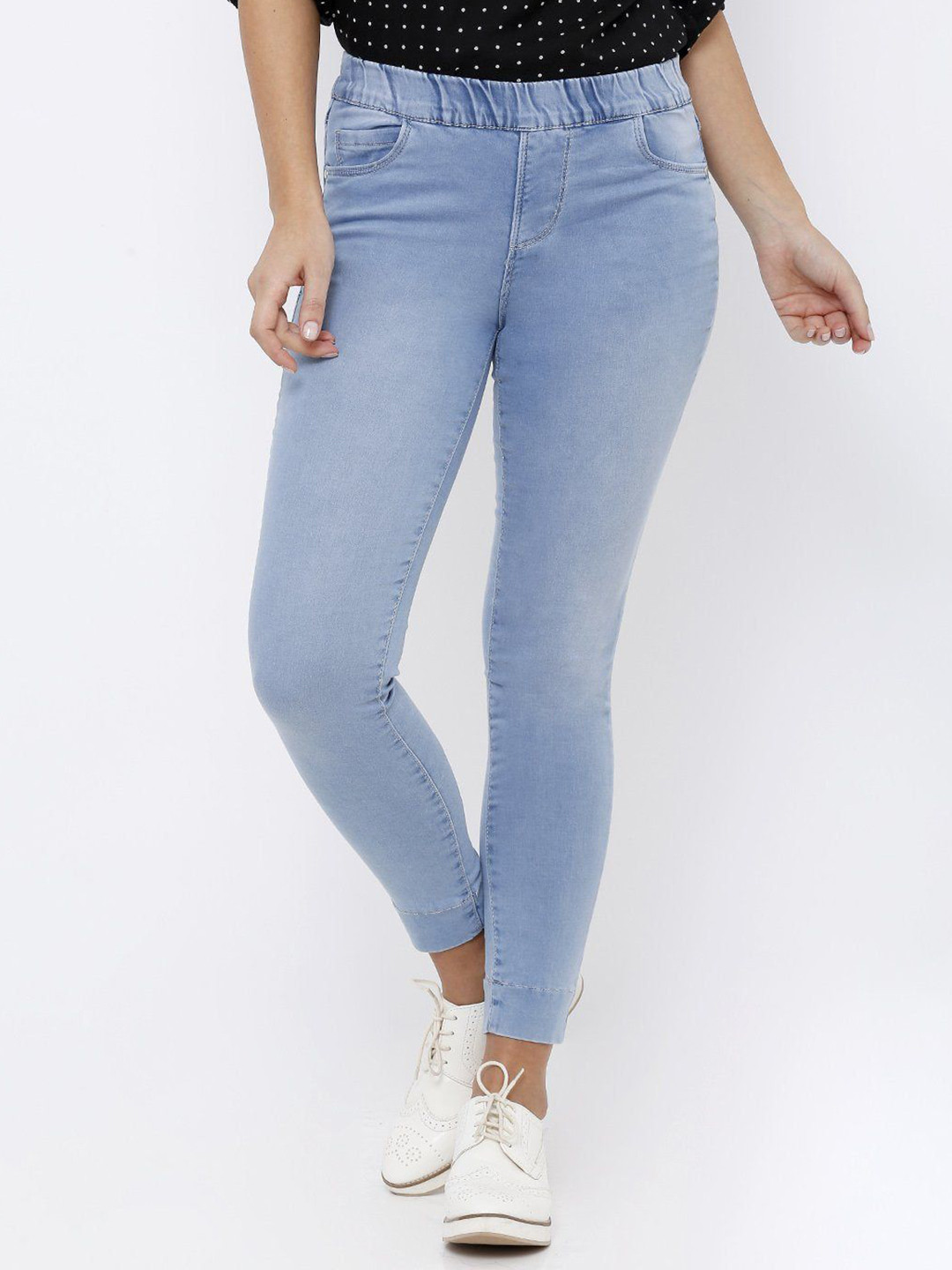Kraus Jeans Mid-Rise Jeggings