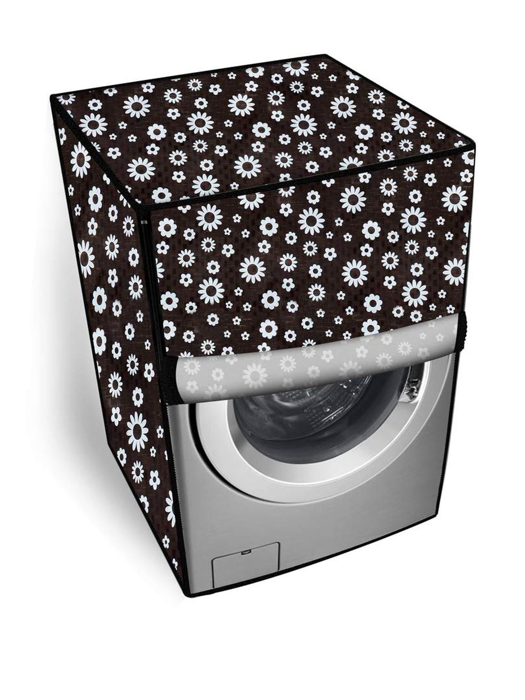 The Furnishing Tree PVC Waterproof Front Load Washing Machine Cover Compatible for IFB 6 Kg, DxWxH