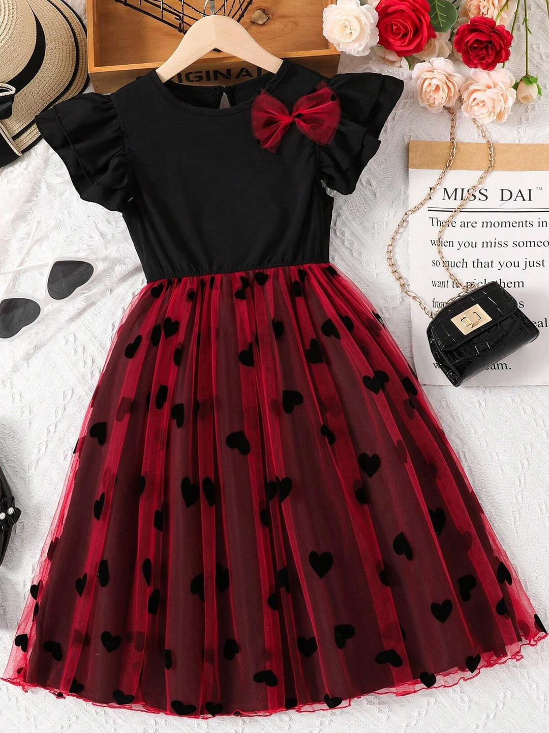 KSALIYA Maroon BLENDED  Dresses