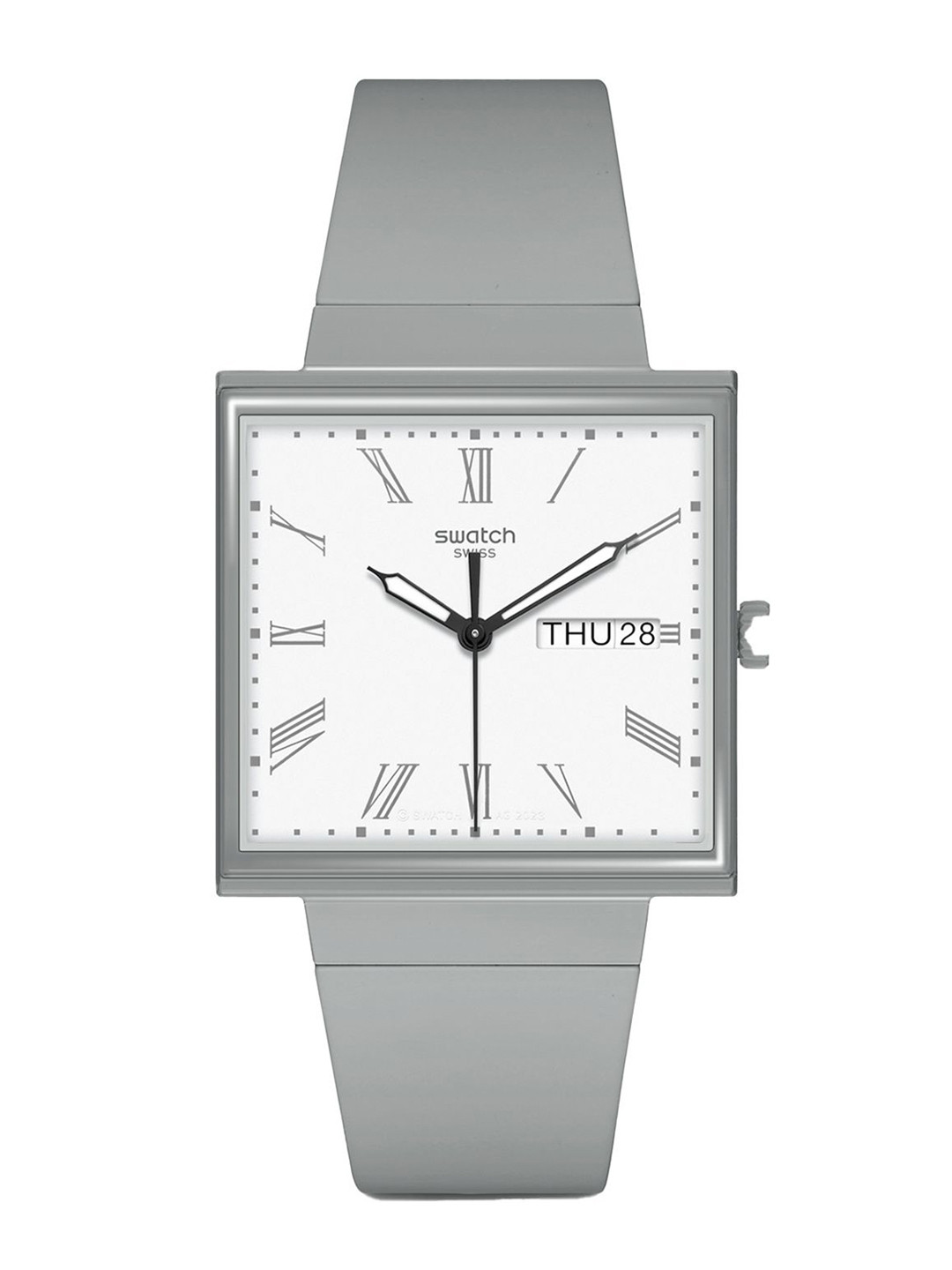 Swatch Unisex Ceramic Straps Analogue Watch SO34M700