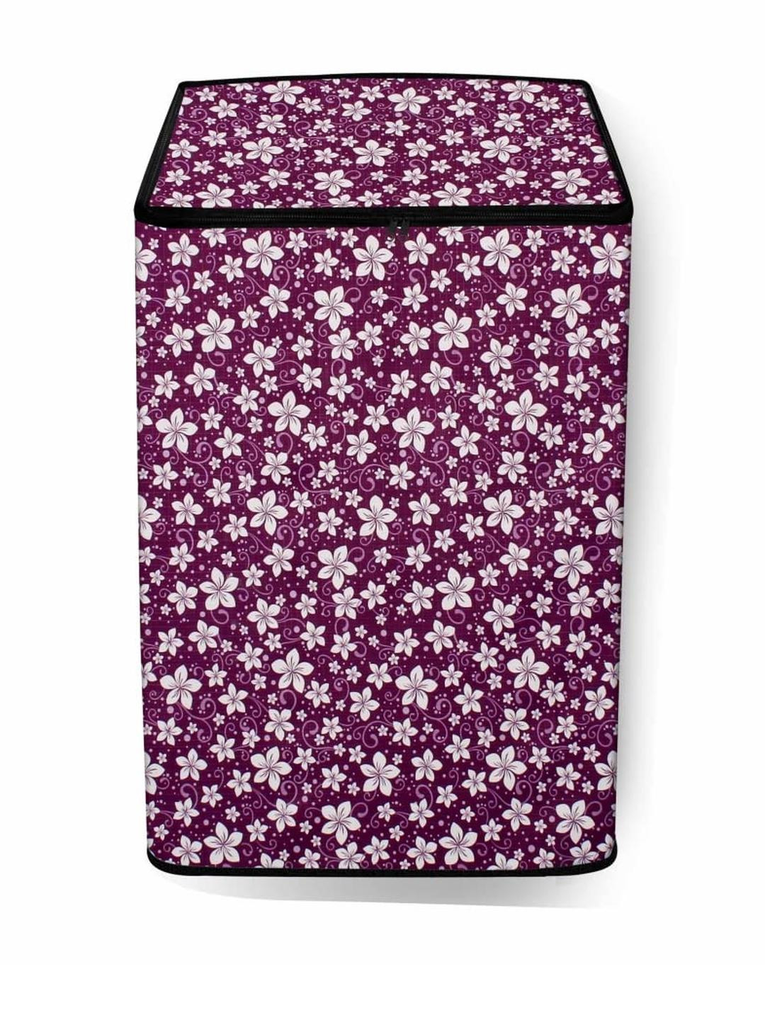 The Furnishing Tree Waterproof and Dustproof PVC Washing Machine Cover Top Loading Compatible for L