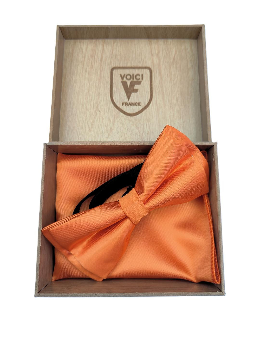 Satin Bow Tie Pocket Square