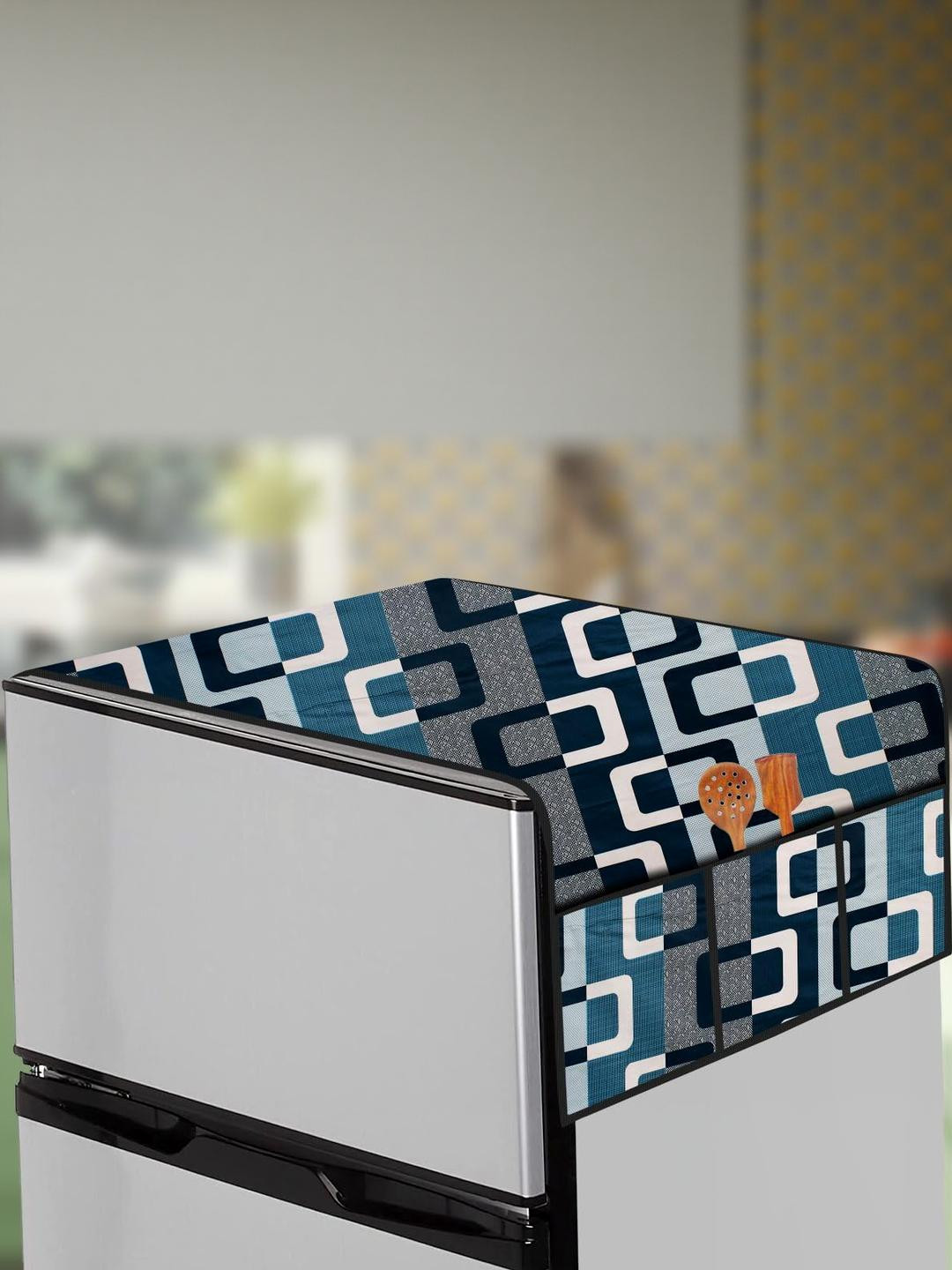 The Furnishing Tree Refrigerator Cover Compatible for Samsung RR20C1824CR/HL 183 LTR