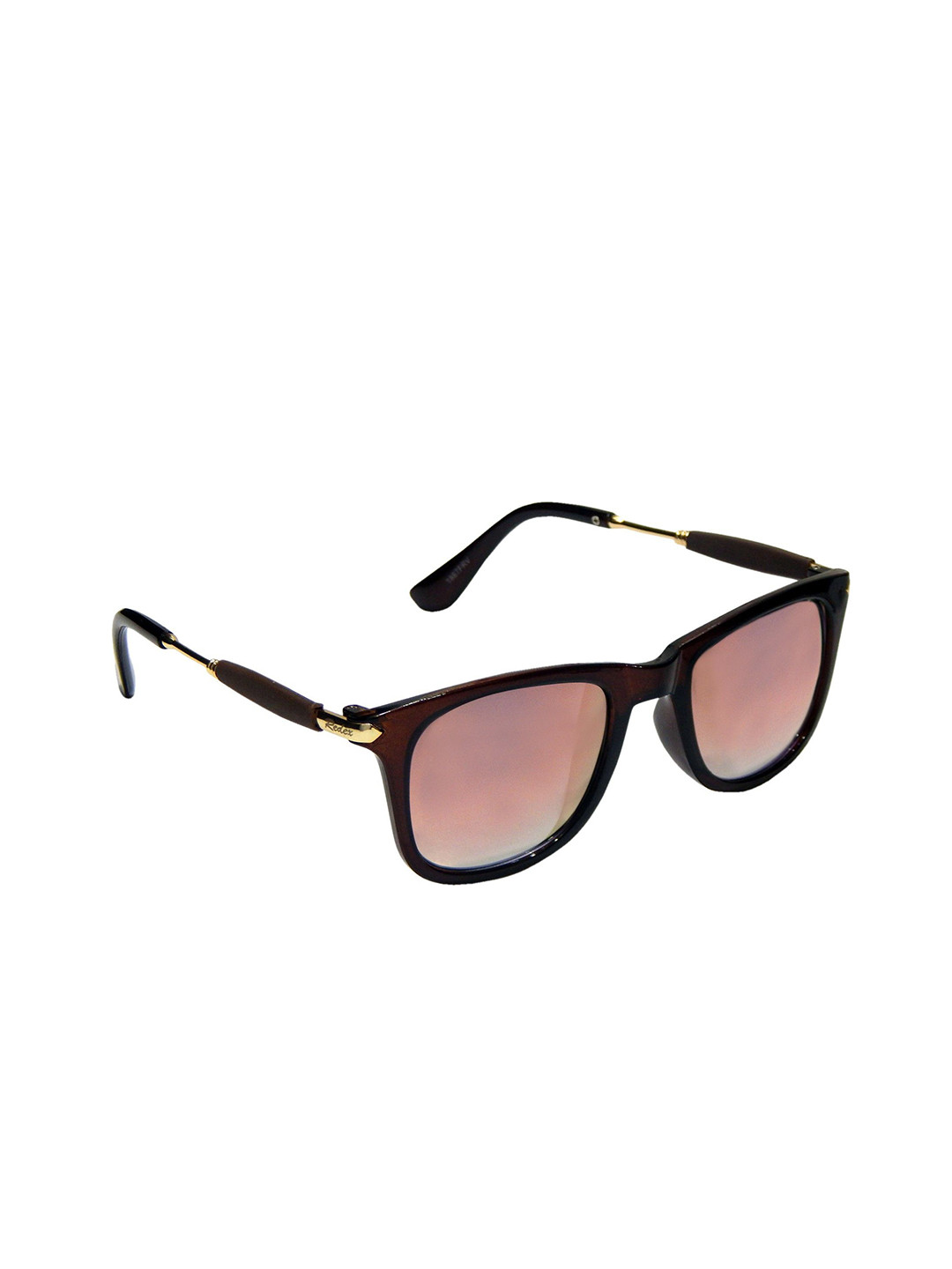 REDEX Unisex Brown Wayfarer Sunglasses Jk1716_MS