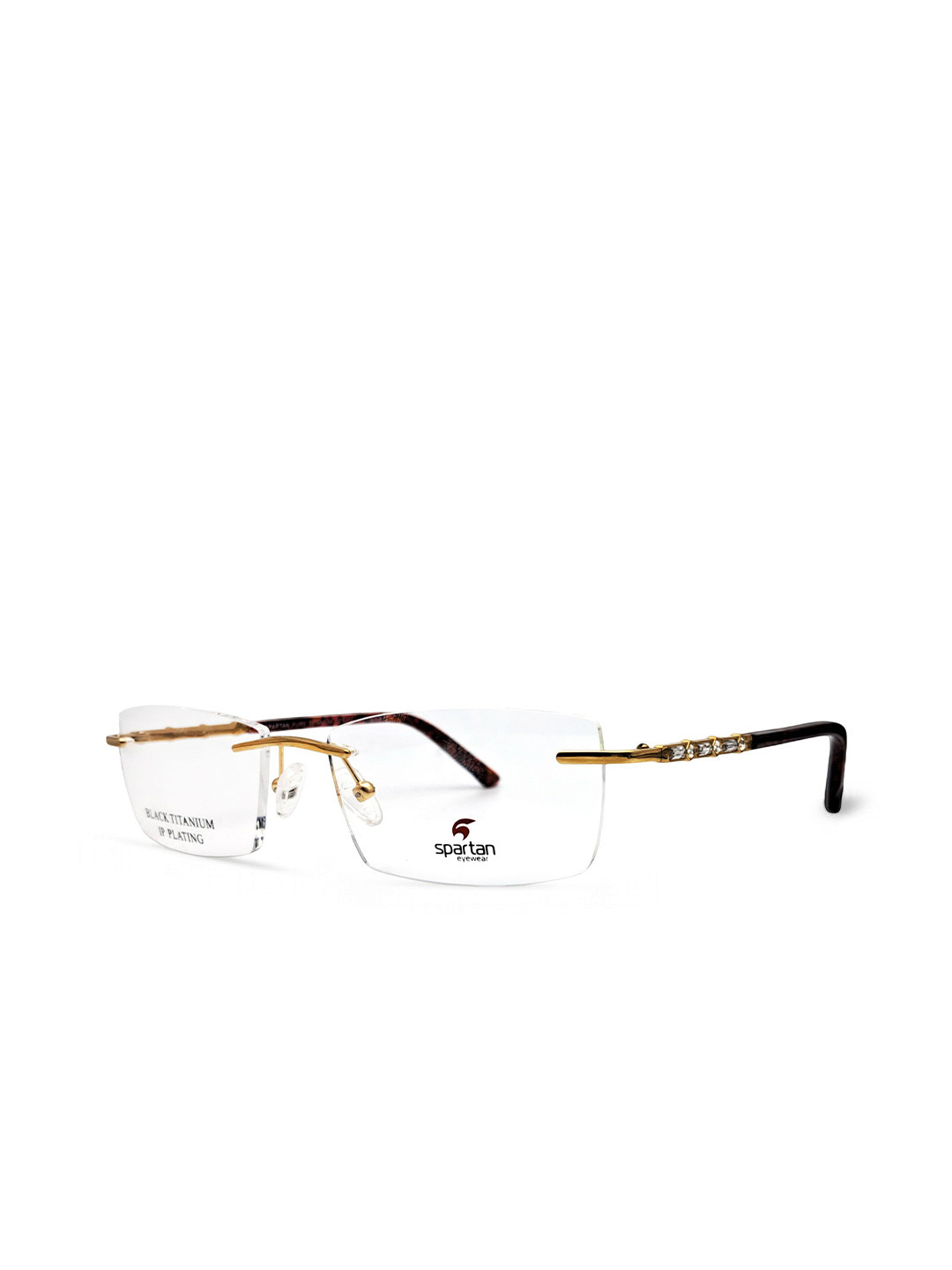 Spartan Women Rimless Square Frames