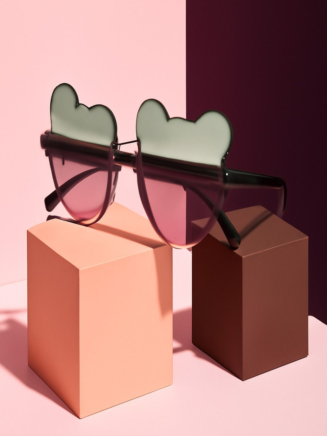 ANNA CREATIONS Girls Pack Of 2 Cute Bow Hair Claw Clip With Sun Goggles