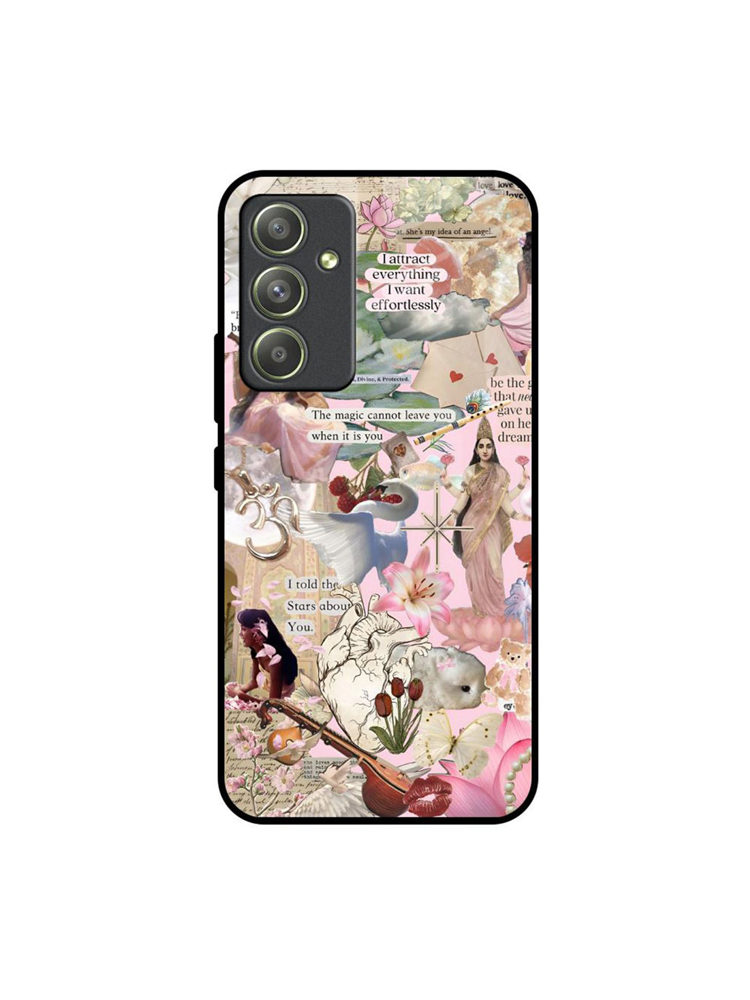 QRIOH Goddess Of Elegance Printed Samsung Galaxy A54 5G Silicone Back Case