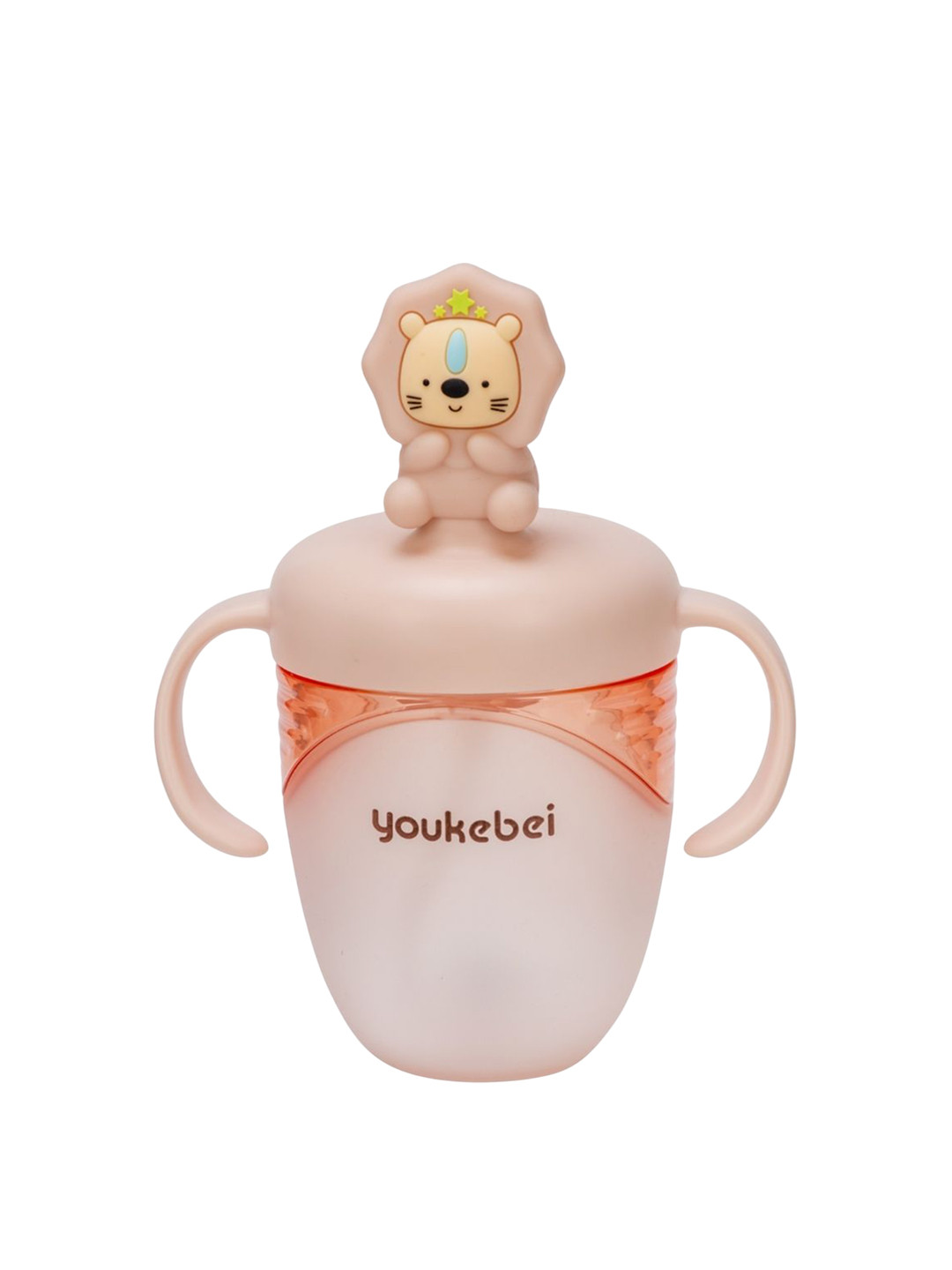 Adore Simbha Straw Sipper With Gravity Ball & Twin Handle-210 ml